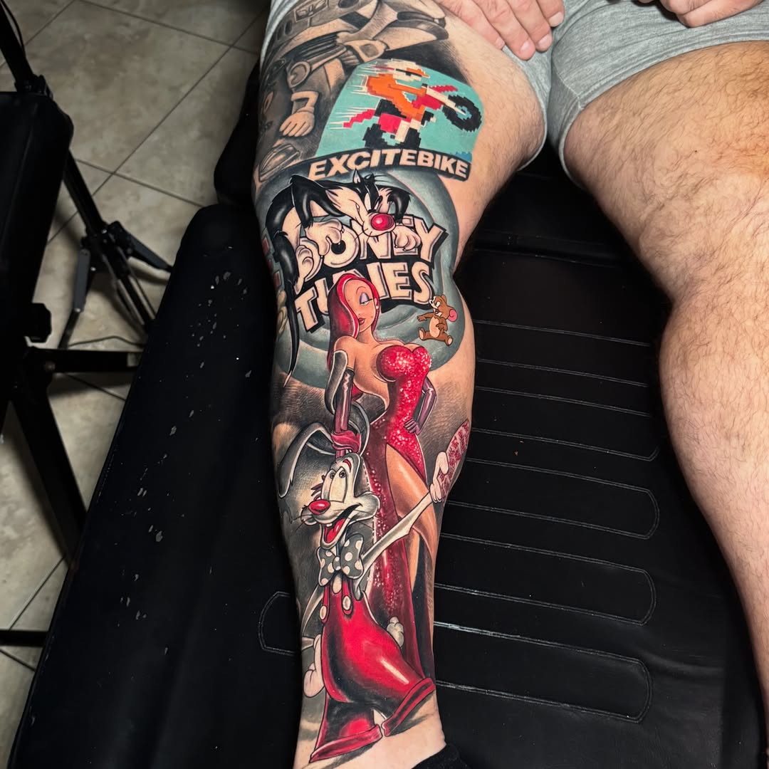 Tattoo by @luis_menesesart — anime, illustrative
