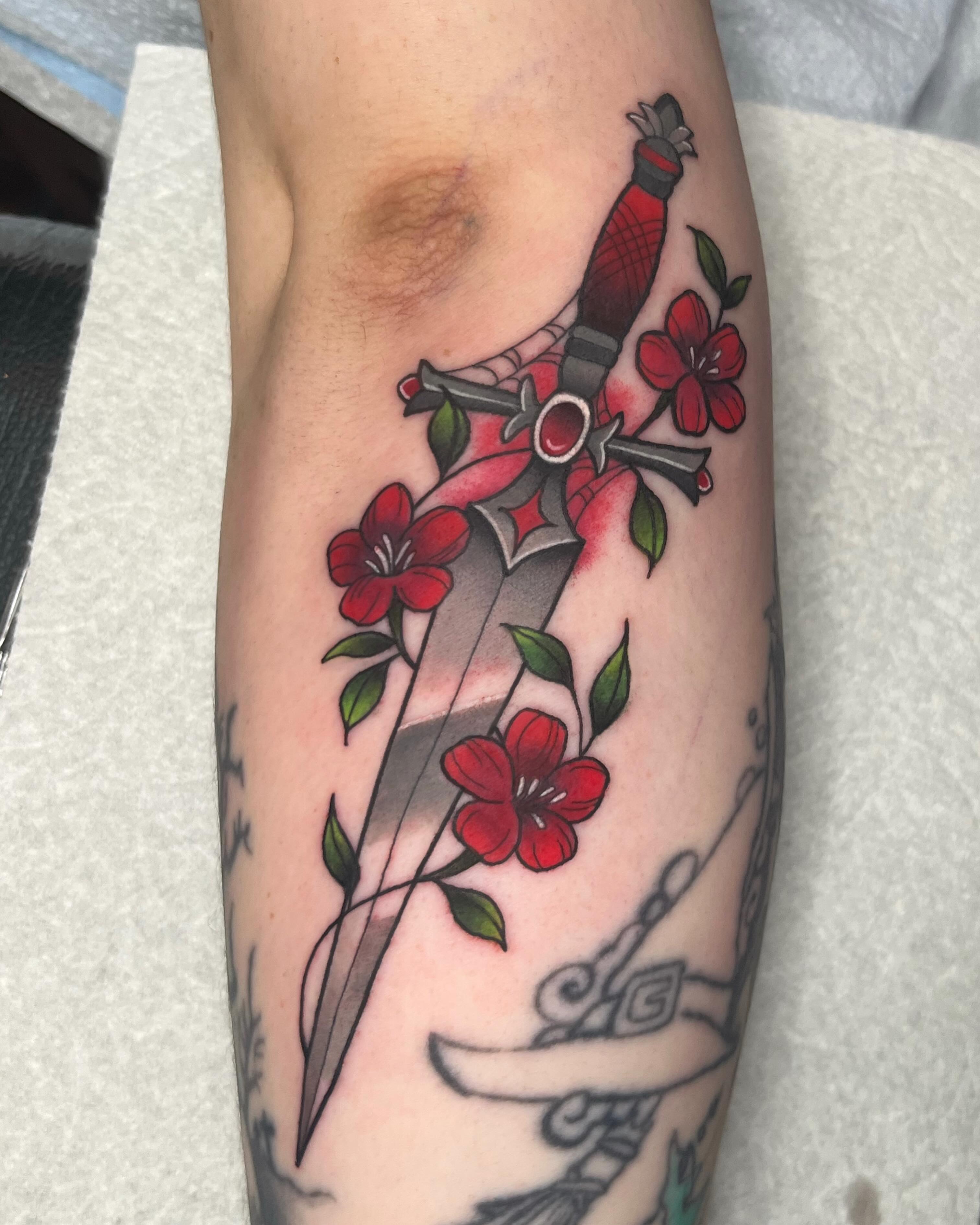 Tattoo by @ickynickki — american_traditional