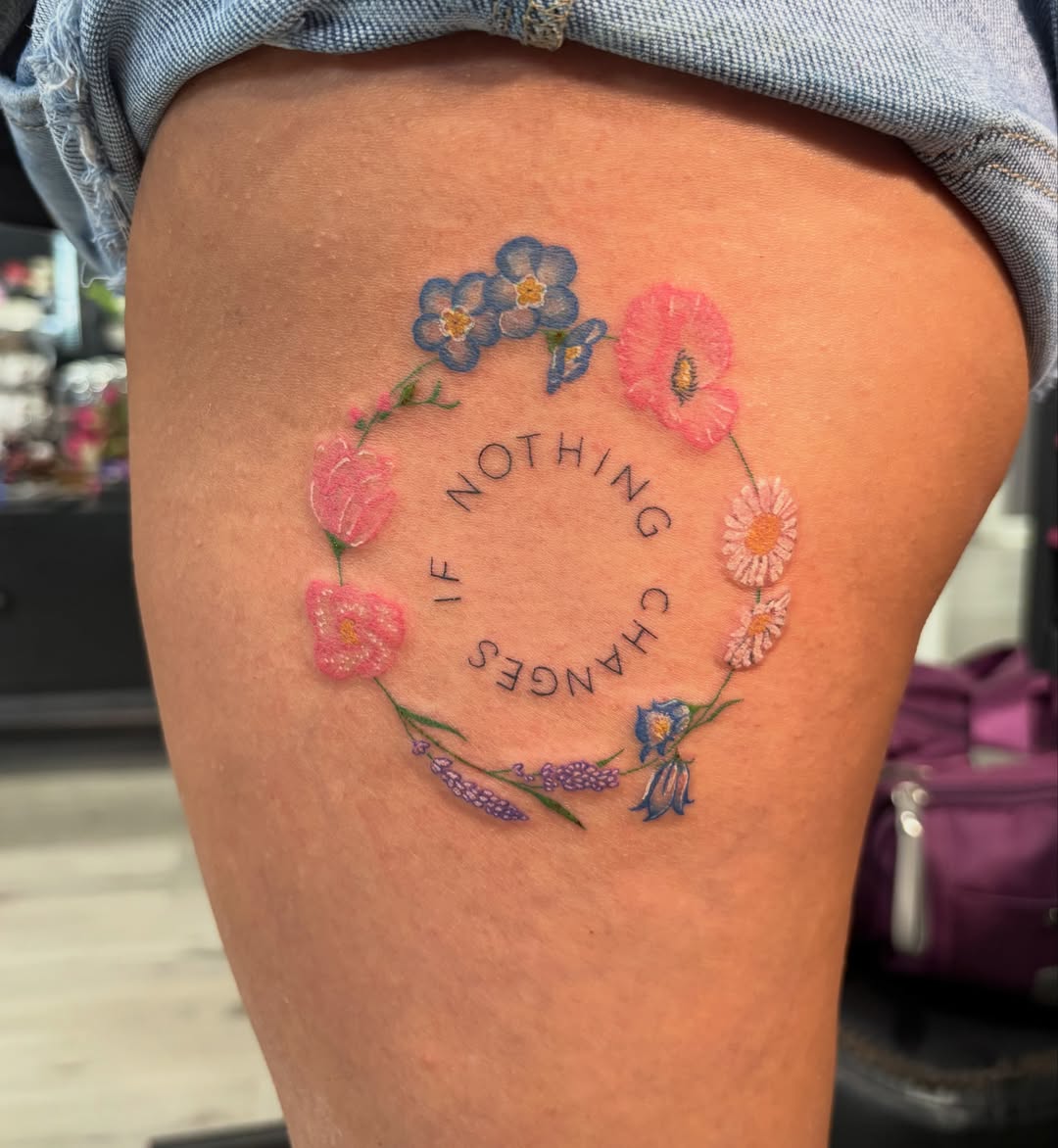Tattoo by @_stabbygabby — dotwork