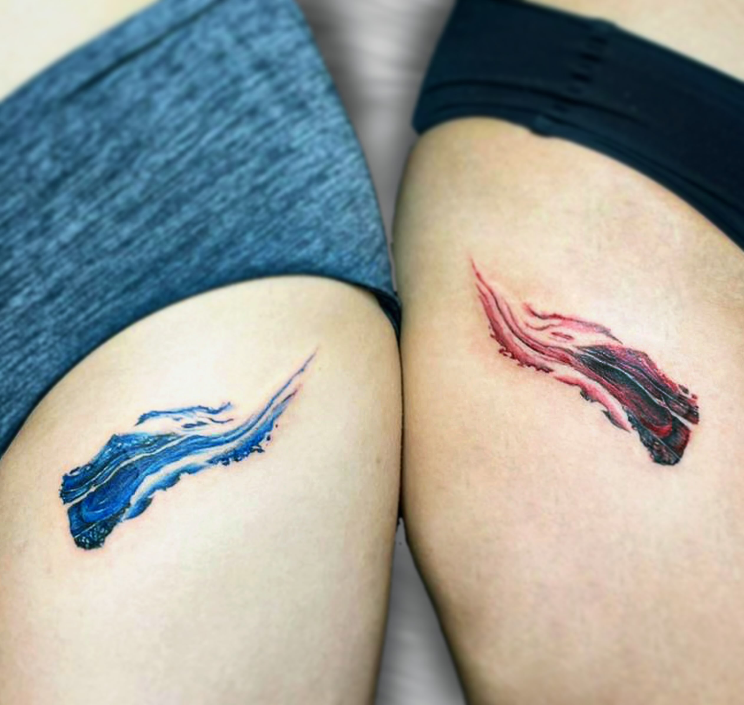 Tattoo by @tattoo_edith_mars — watercolor