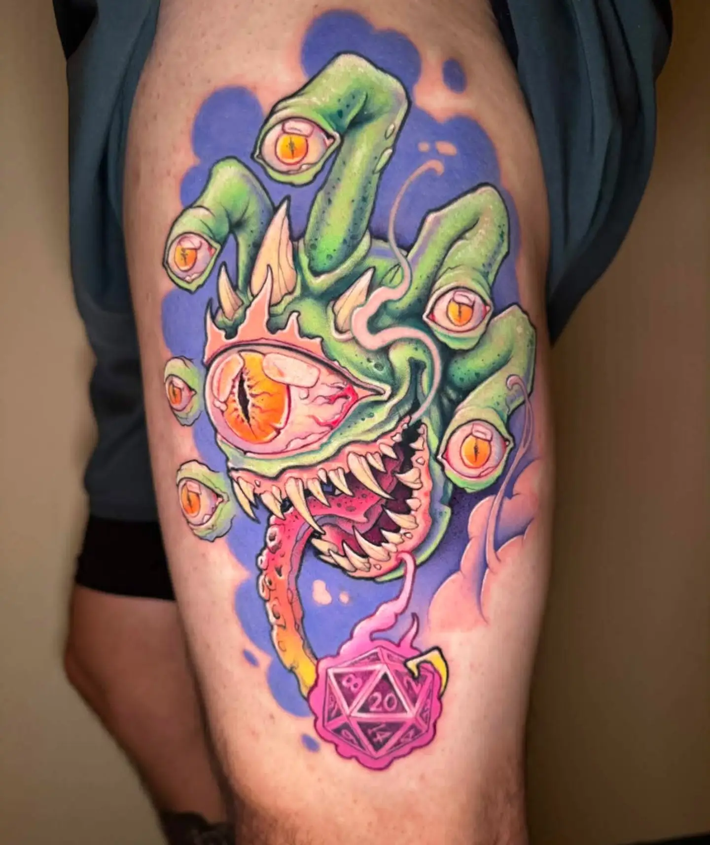 Tattoo by @willardtattoos — surrealism