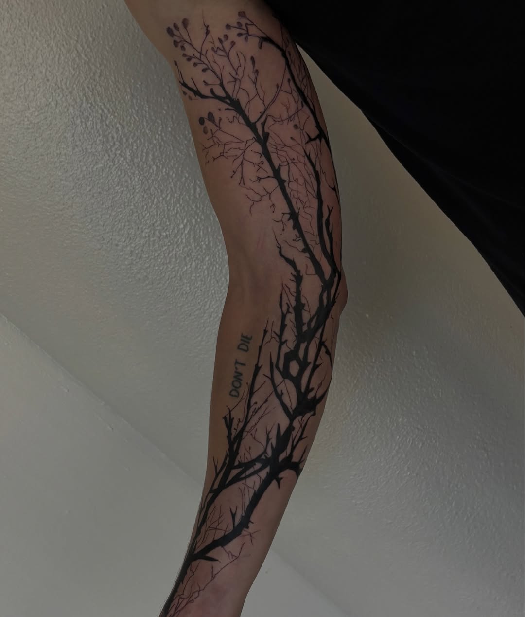Tattoo by @_stabbygabby — black_and_grey