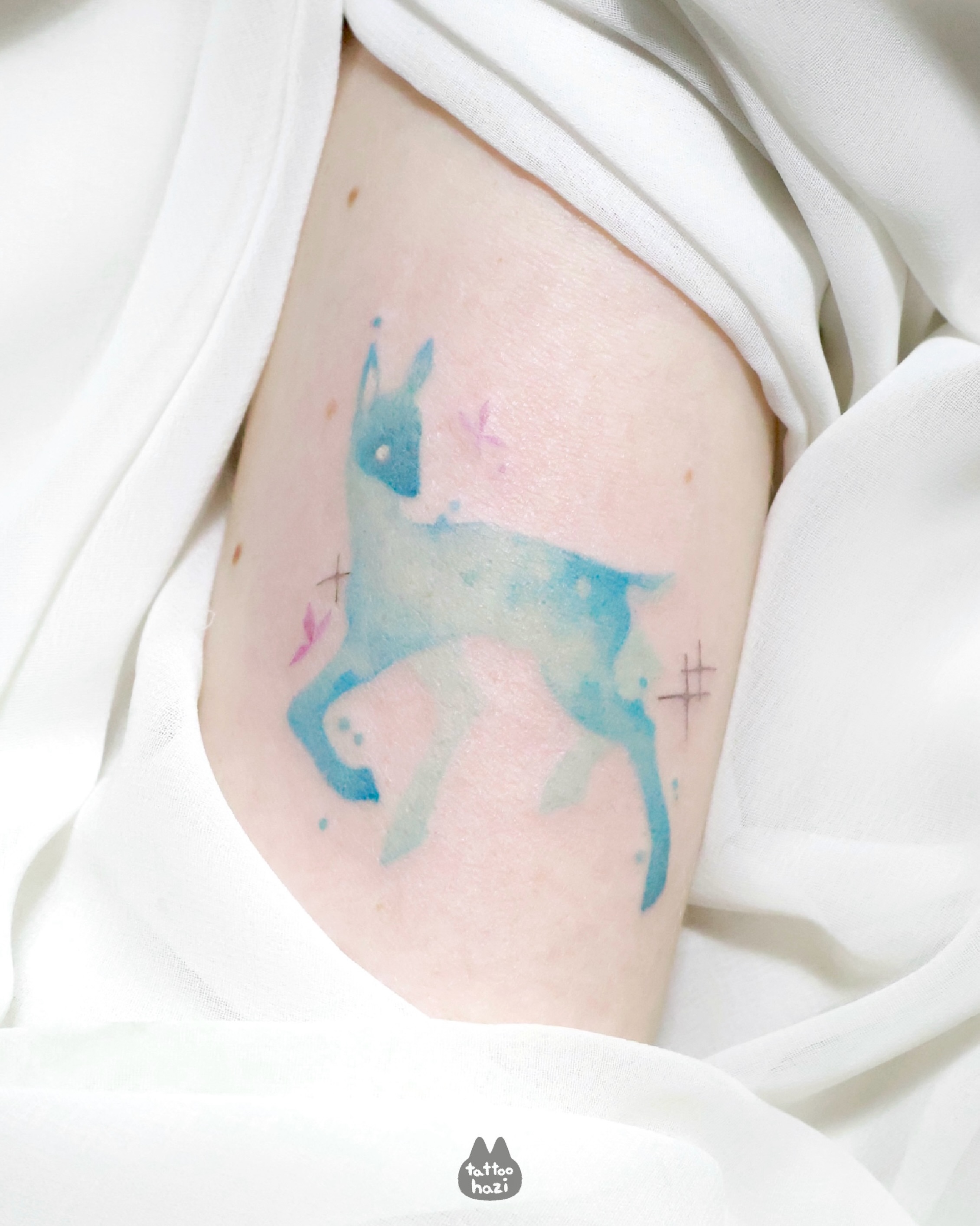 Tattoo by @tattoo_hazi — watercolor