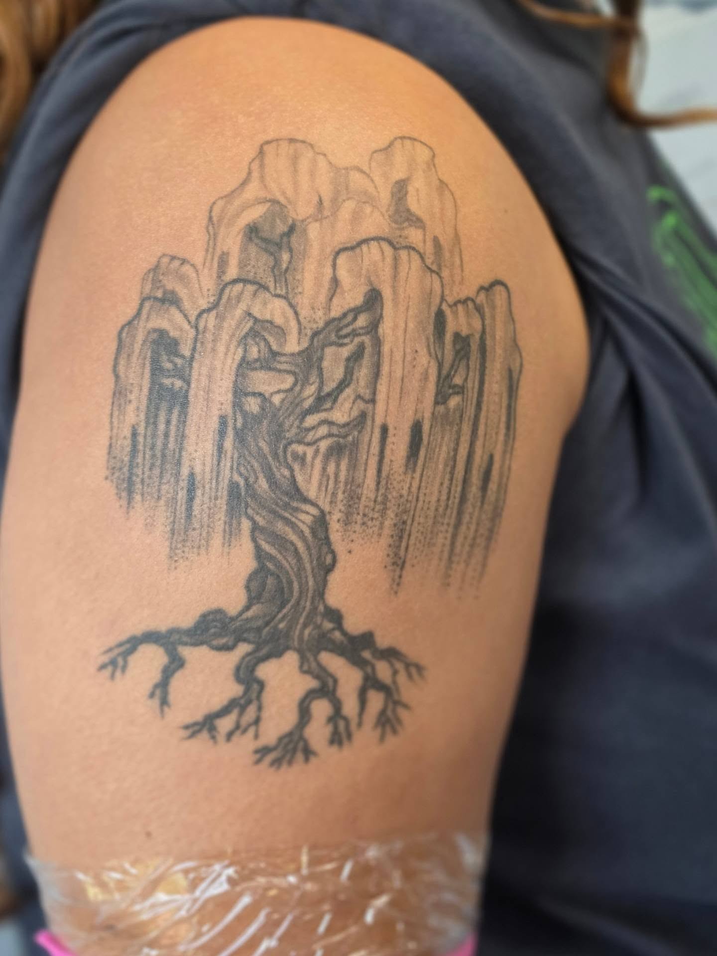 Tattoo by @colleen_does_tattoos — black_and_grey