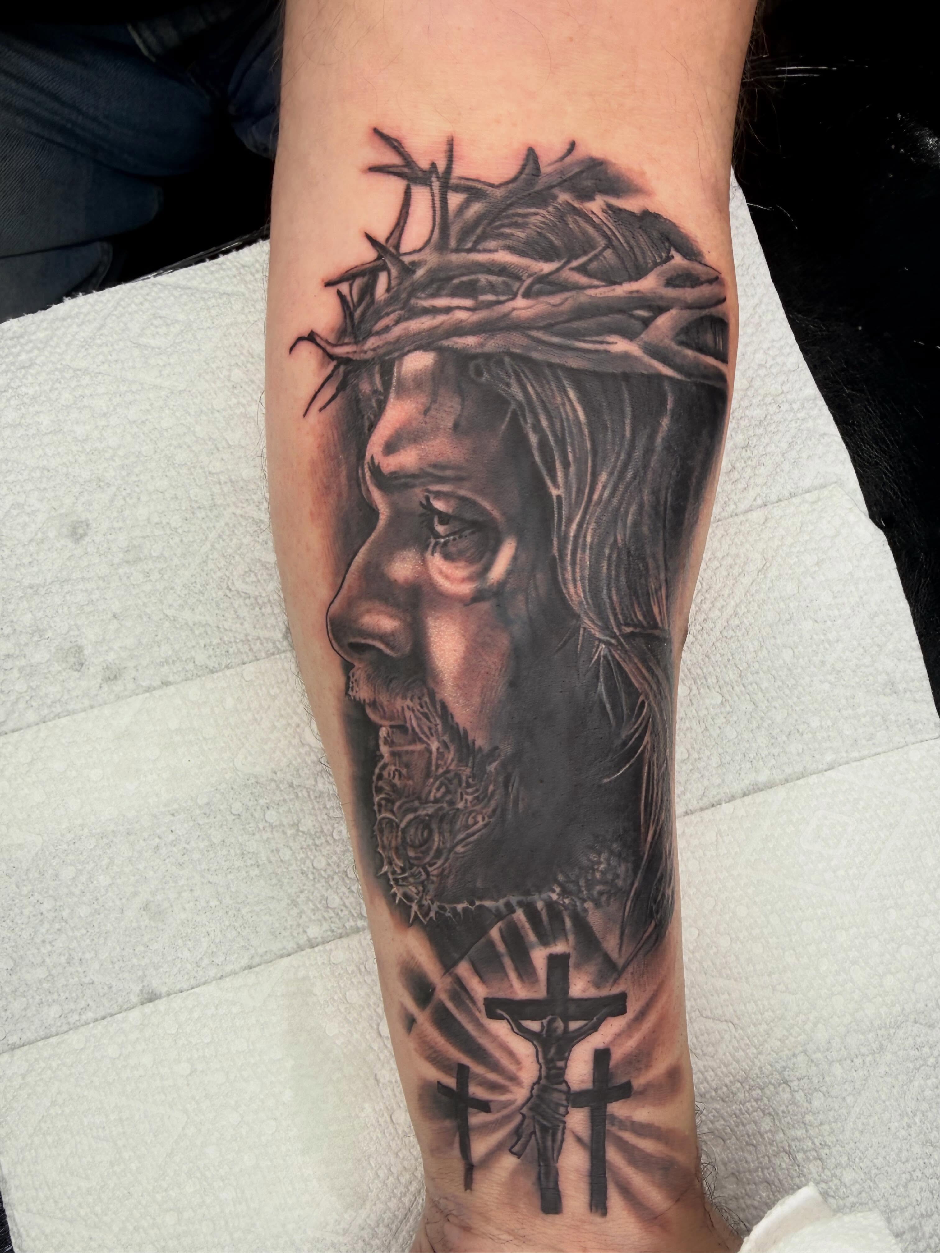 Tattoo by @frankdemao — realism, dark_realism
