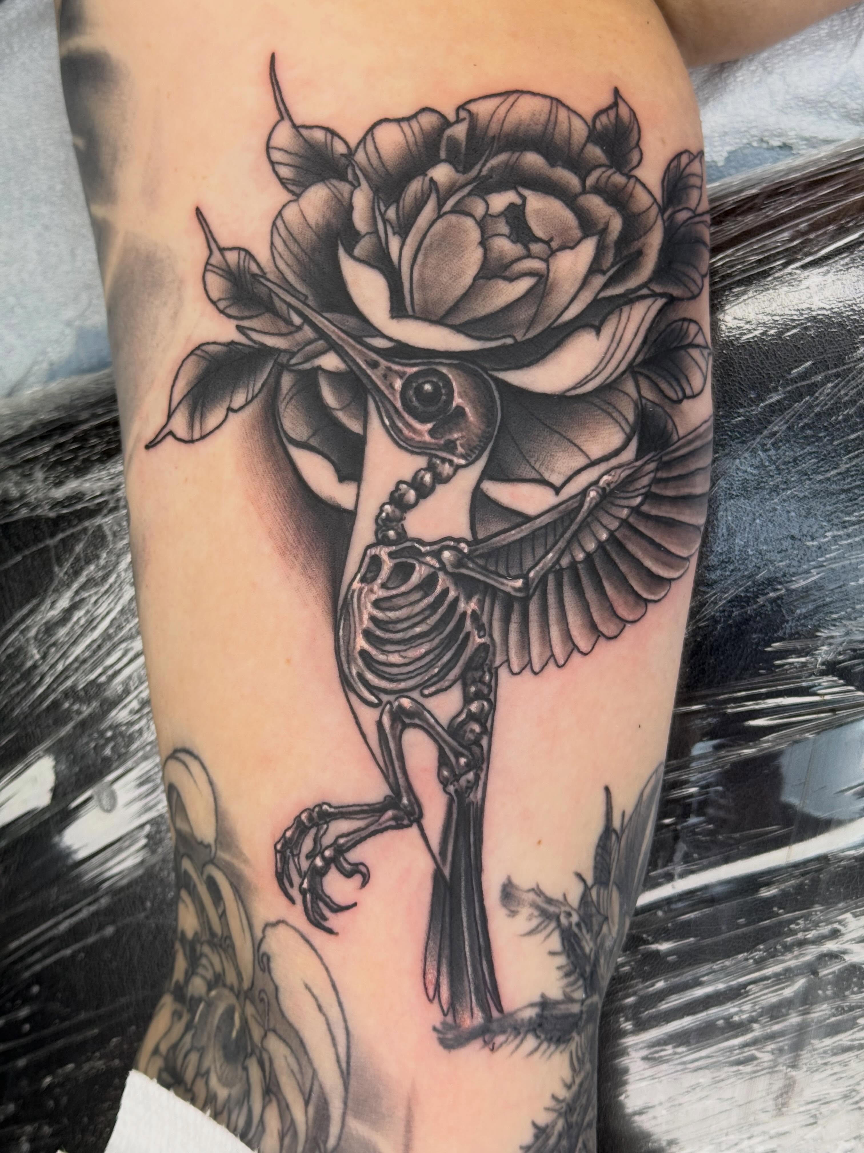 Tattoo by @frankdemao — black_and_grey, realism