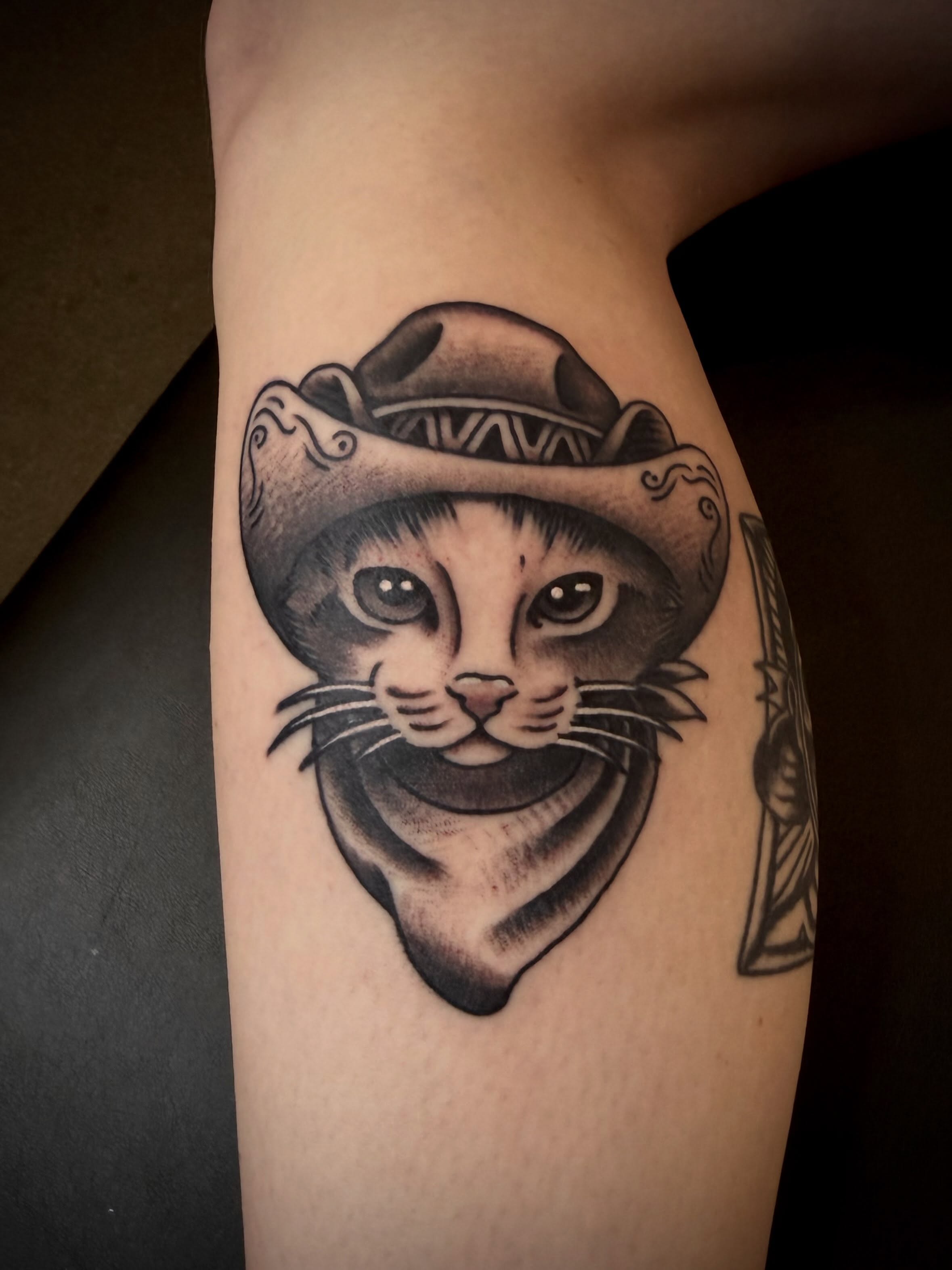 Tattoo by @minnesota_mitch_tattoo — black_and_grey