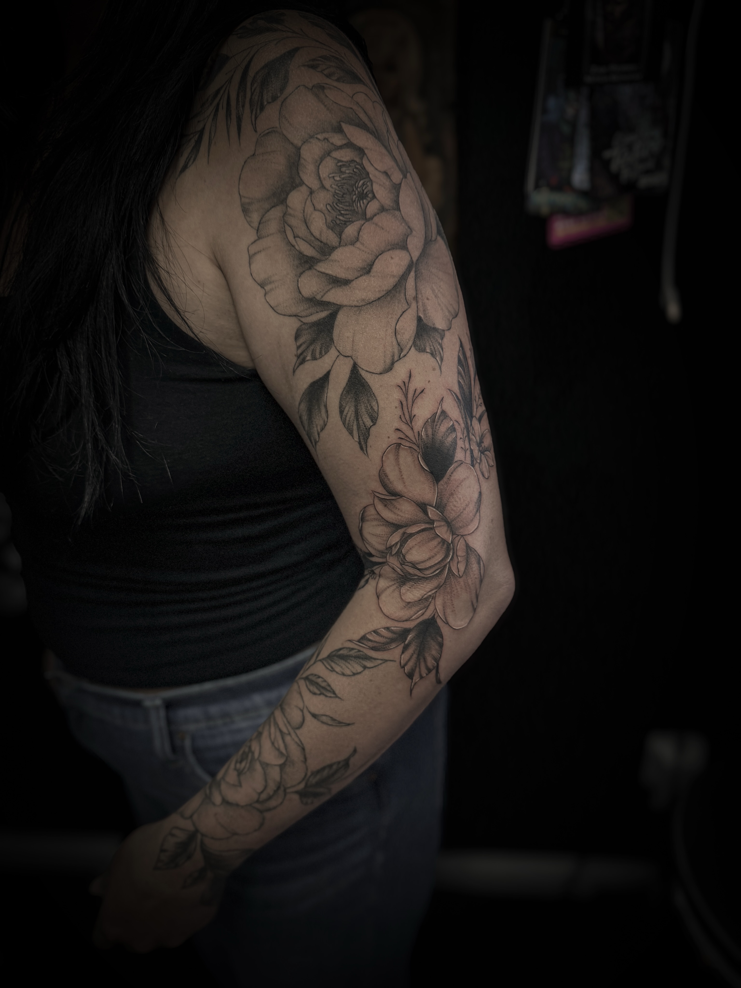 Tattoo by @linework_lacey — black_and_grey