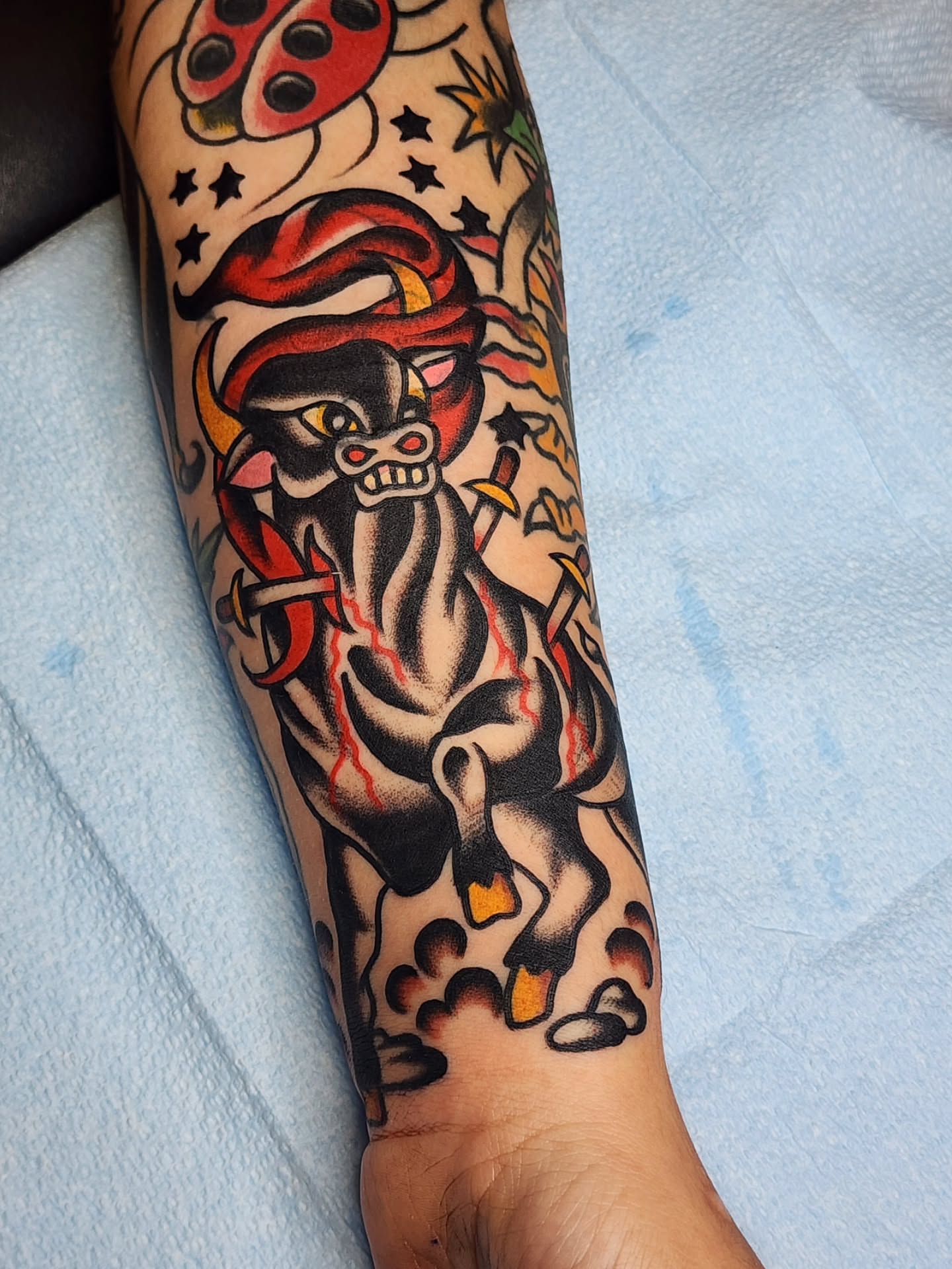 Tattoo by @badnews.tattoos — american_traditional