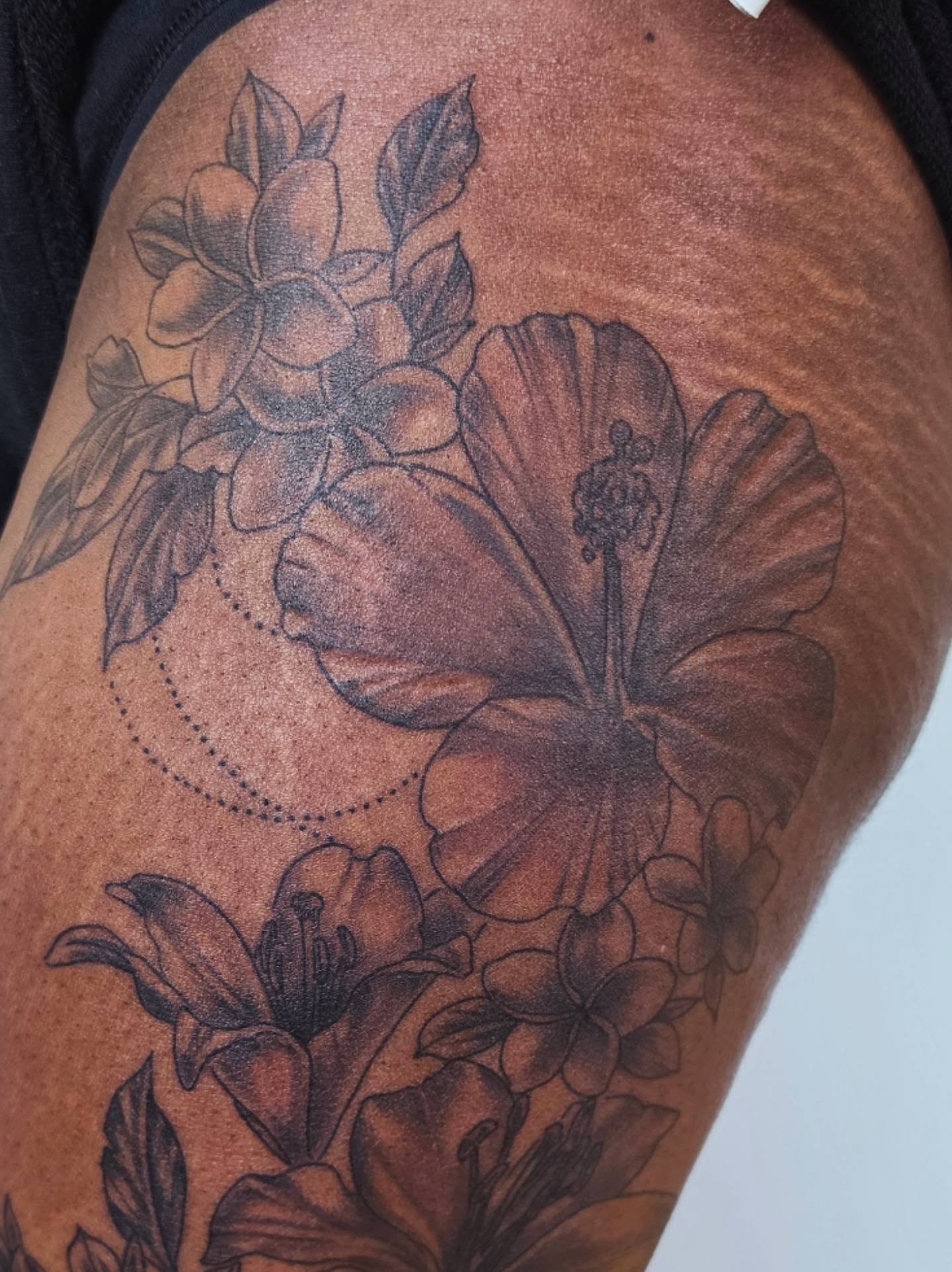 Tattoo by @colleen_does_tattoos — black_and_grey