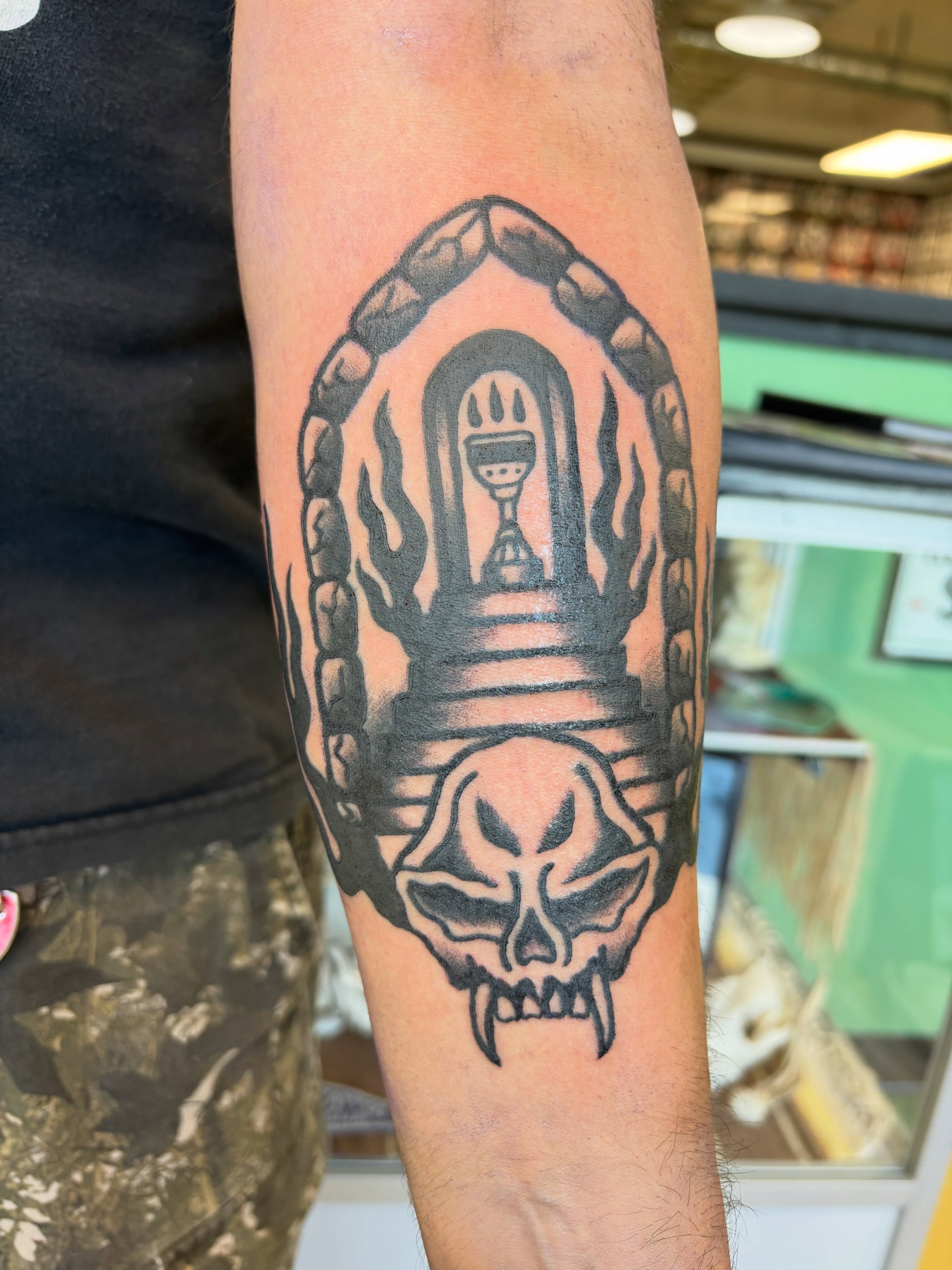 Tattoo by @janman_tattoos — black_and_grey