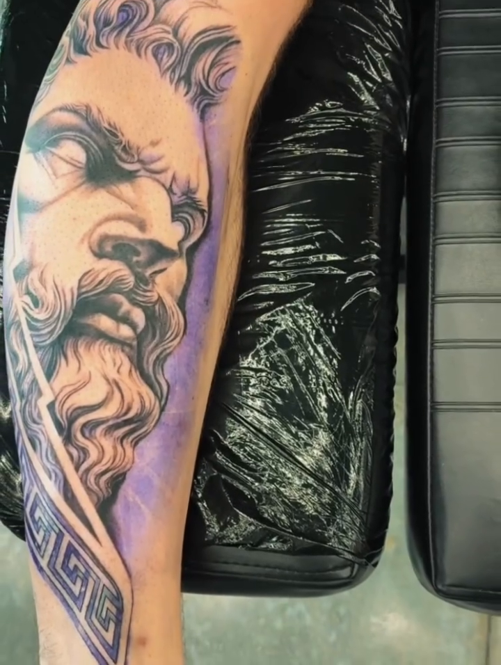 Tattoo by @artisticbubba — realism, black_and_grey