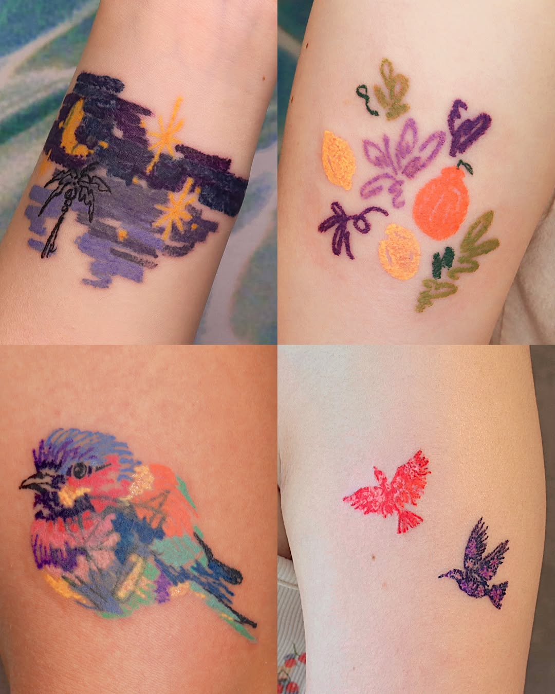 Tattoo by @xx__damm_tt โ new_school, watercolor