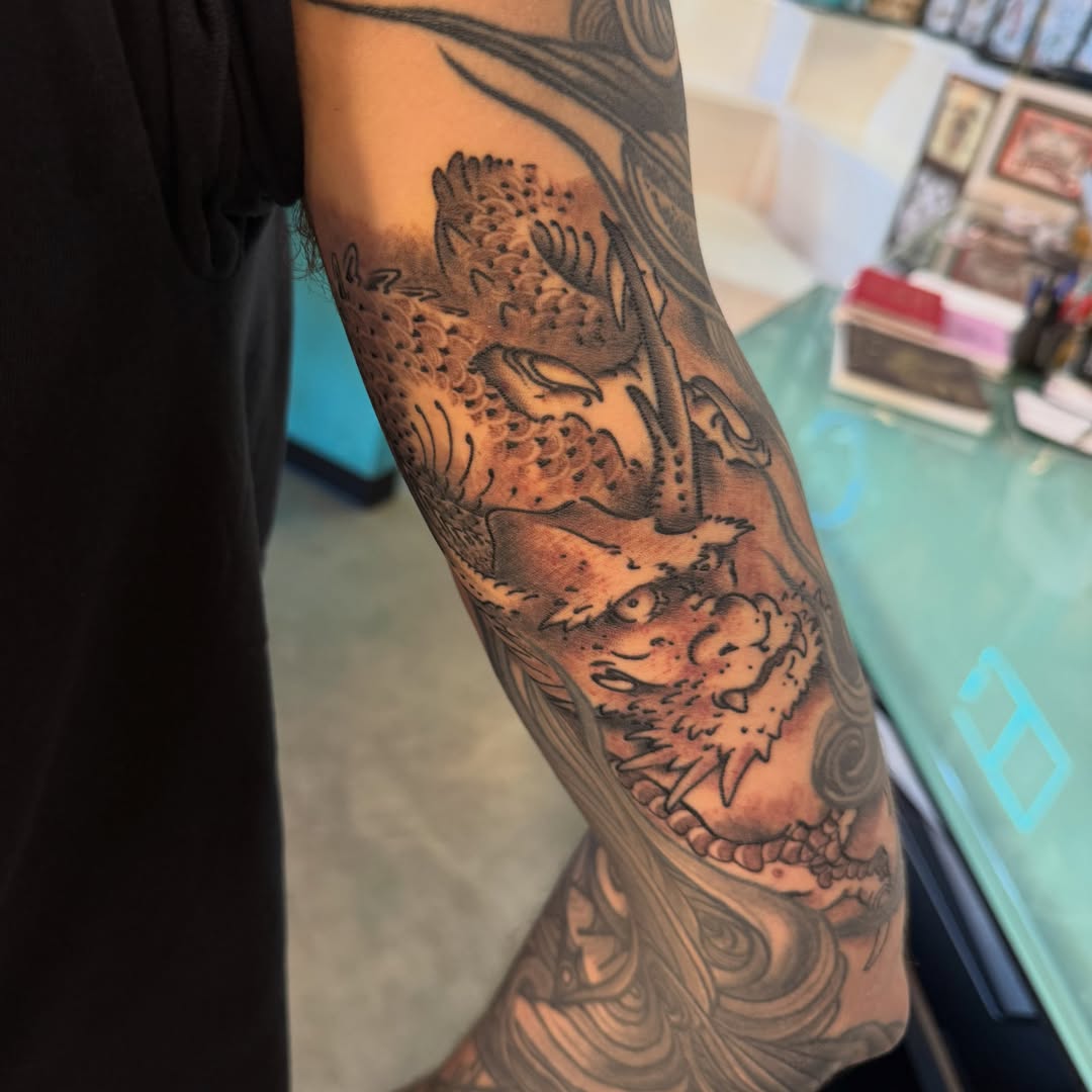 Tattoo by @jimmy_the_saintt — japanese_irezumi
