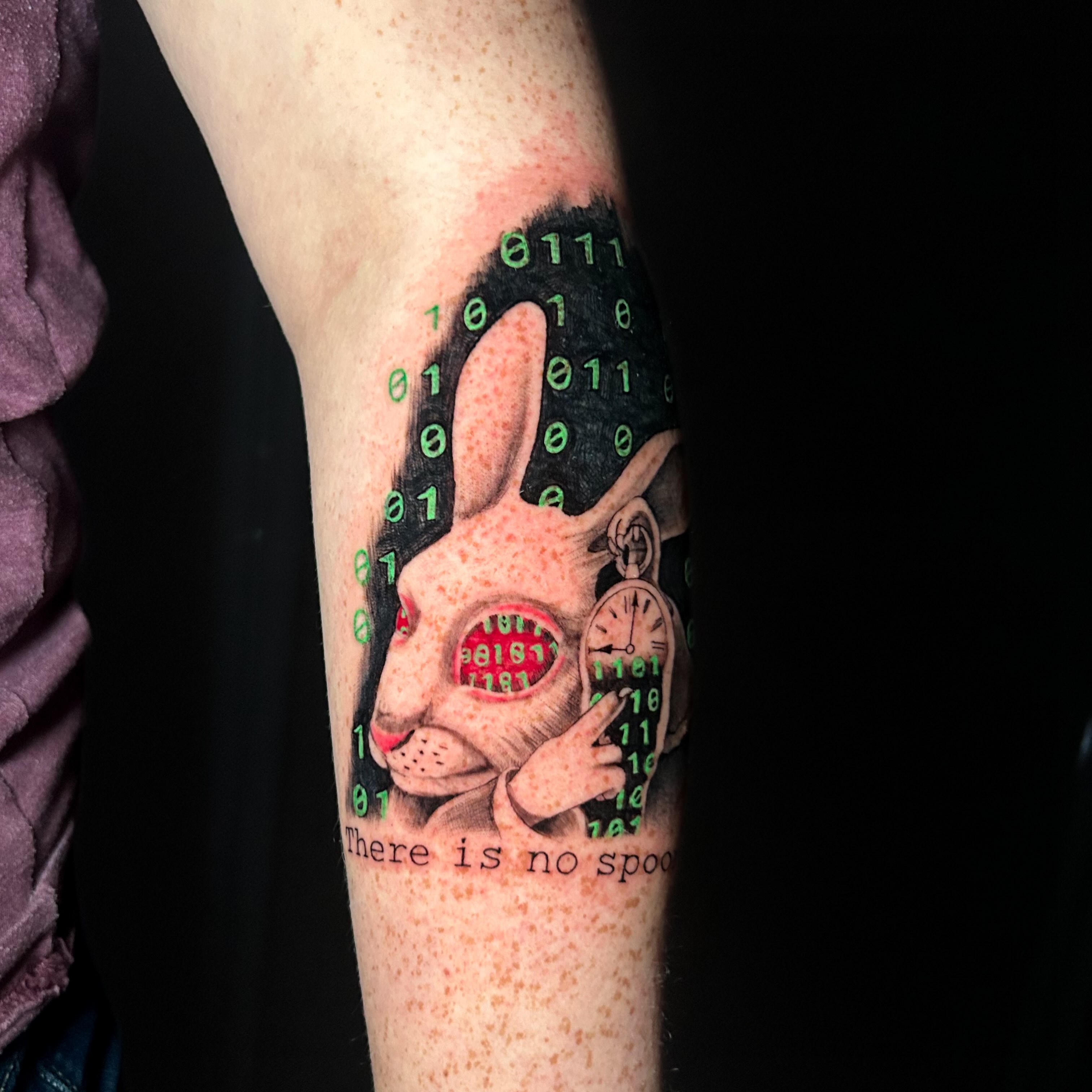 Tattoo by @maiapizarro_art — realism, dotwork