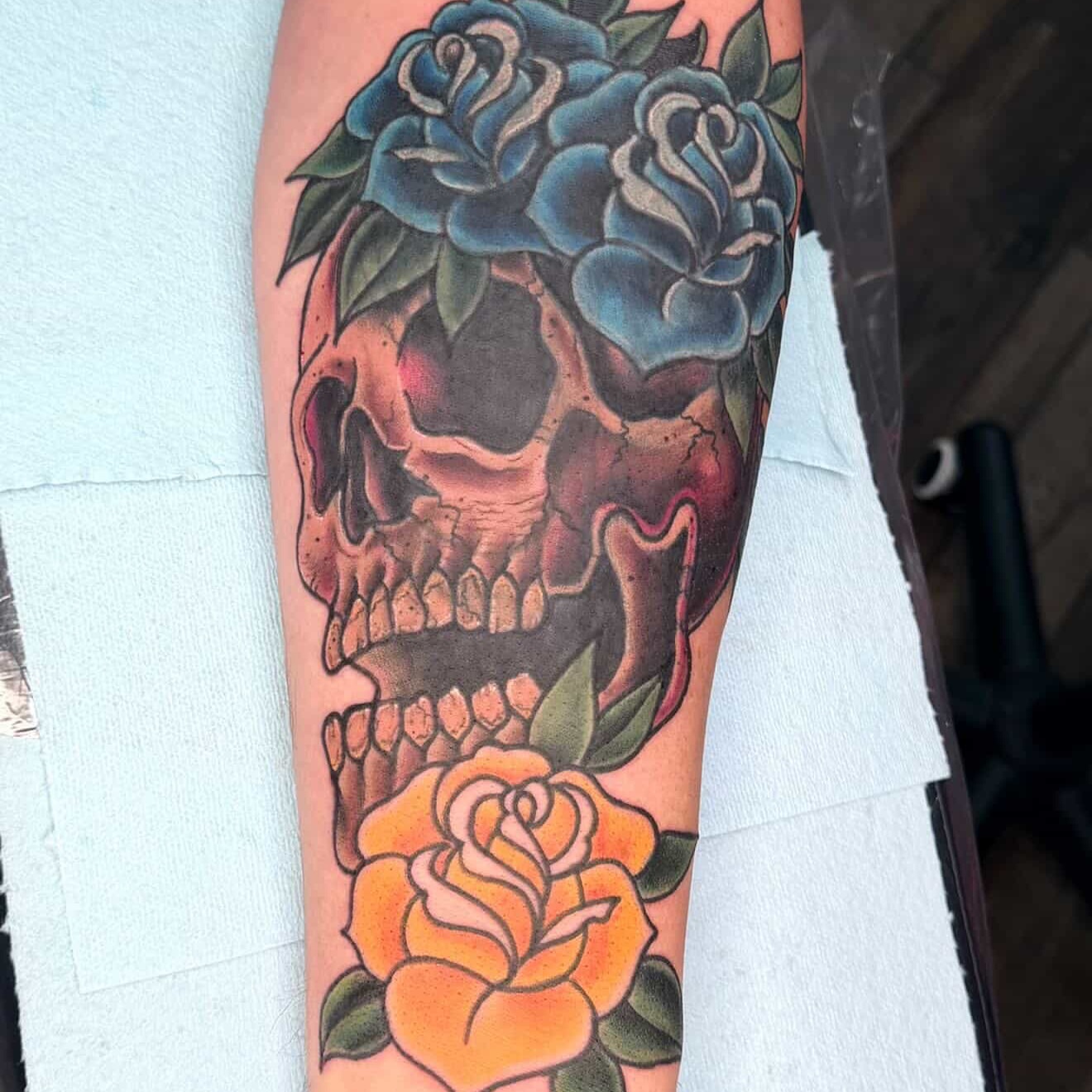 Tattoo by @tatted4life80 — american_traditional, realism