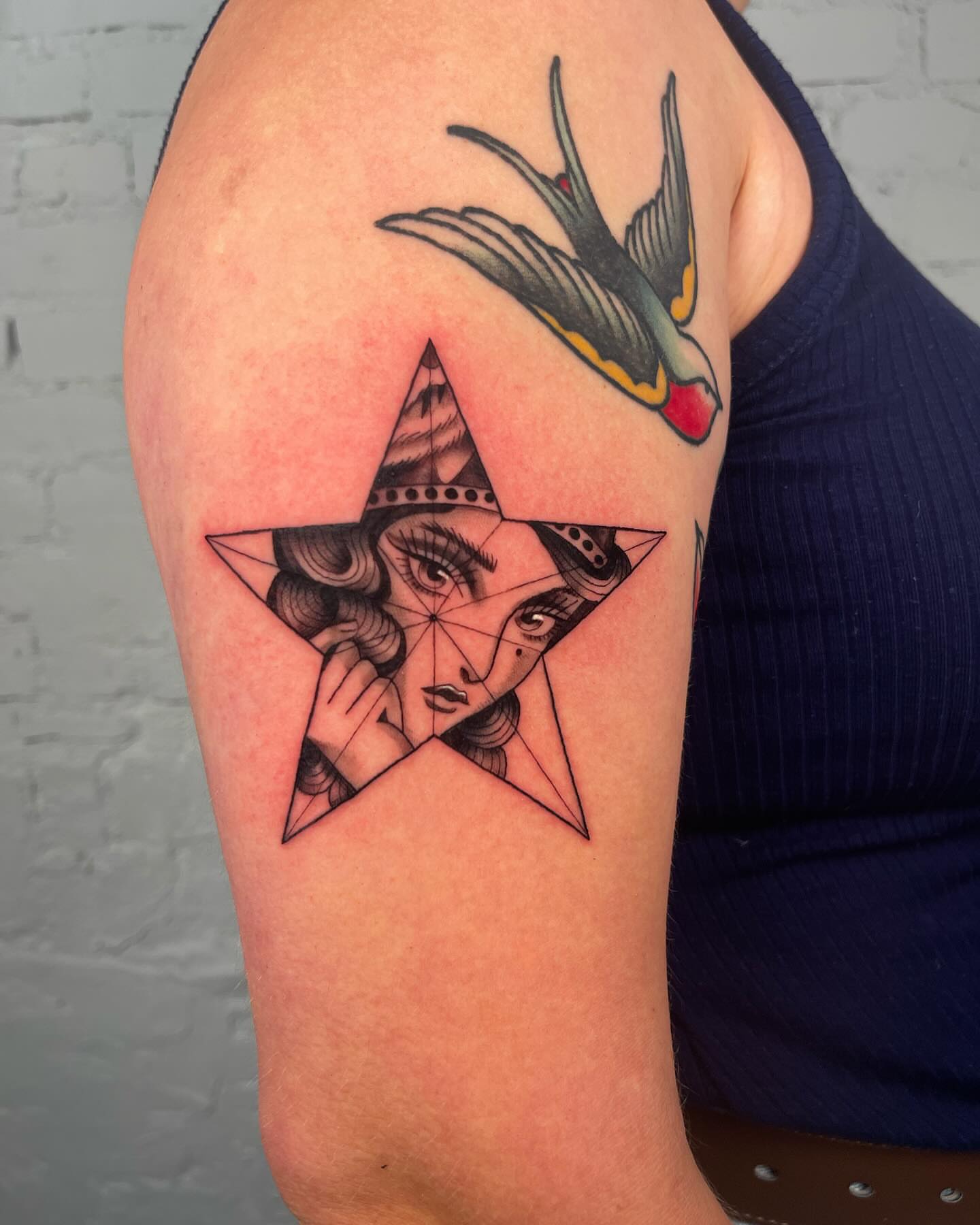 Tattoo by @authentics_nyc — geometric, realism