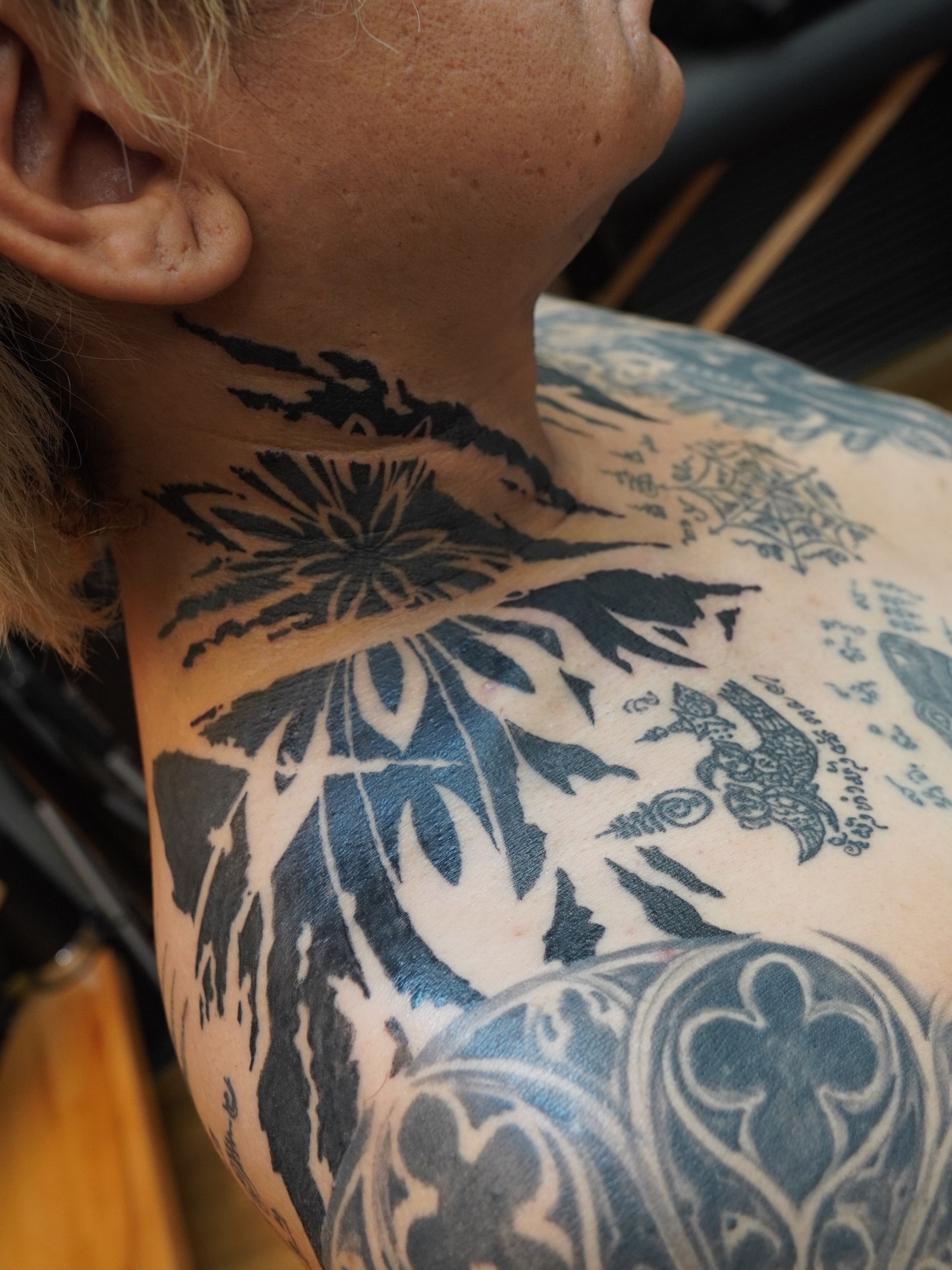 Tattoo by @mung_tattoo — black_and_grey
