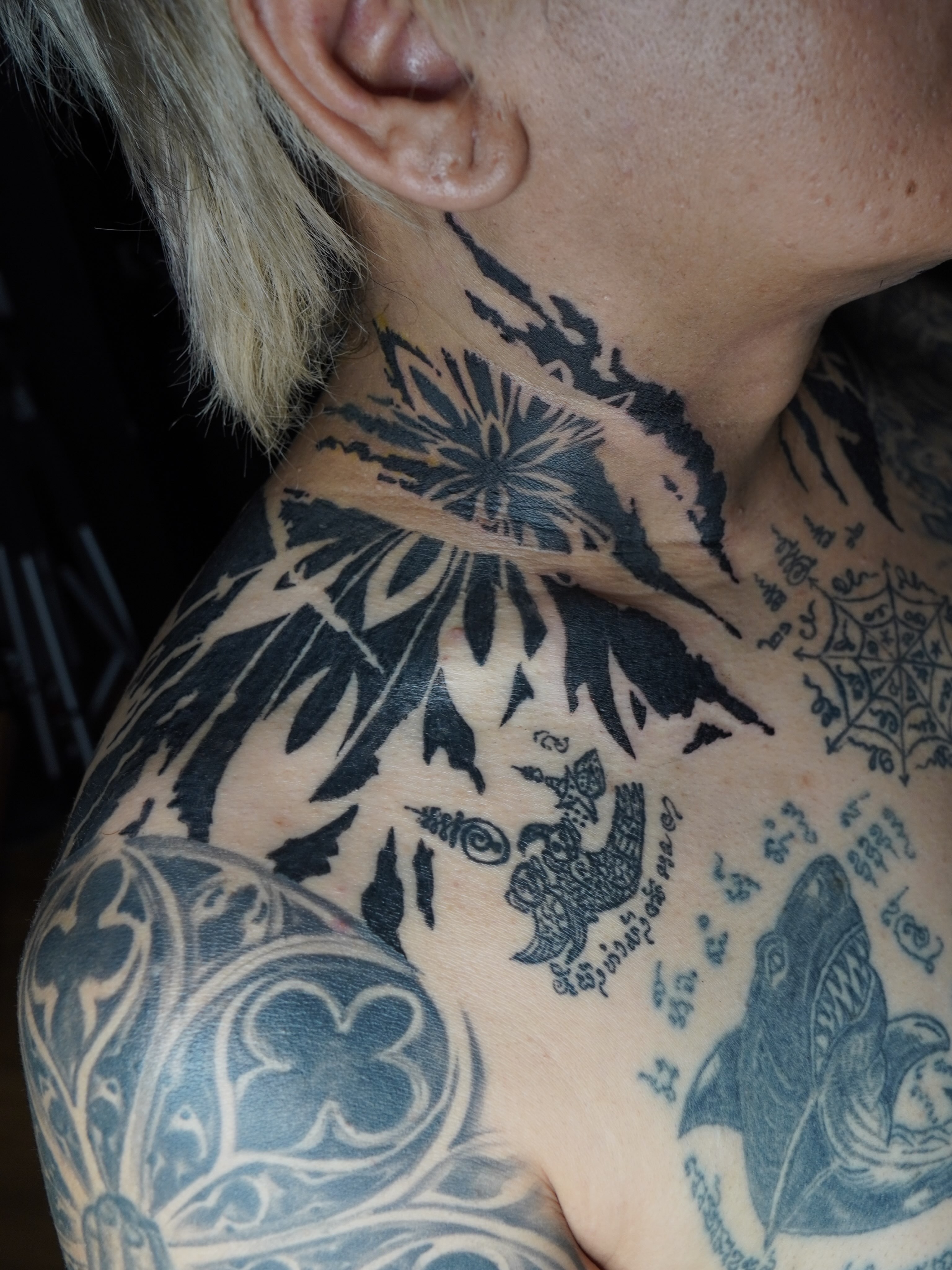 Tattoo by @mung_tattoo — black_and_grey