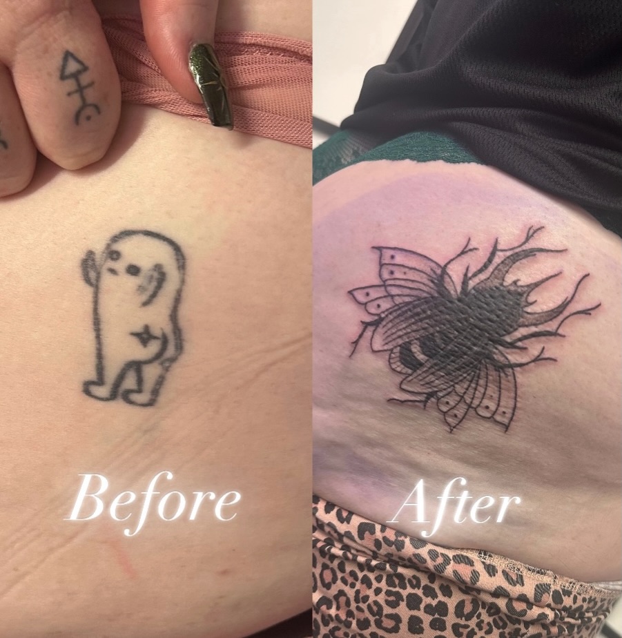 Tattoo by @meg.the.cyclopz_ — black_and_grey