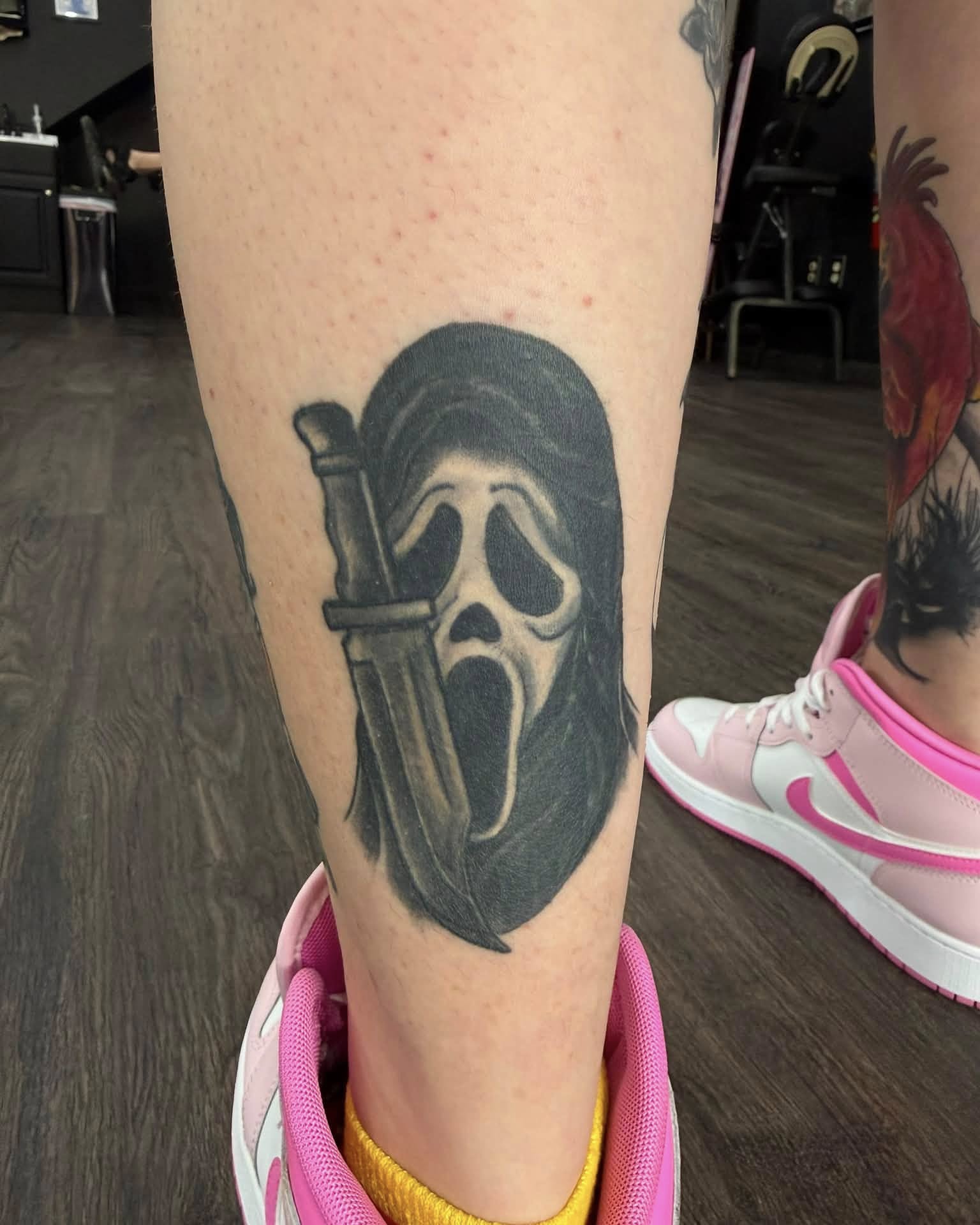 Tattoo by @flora_and_fauna_tattoos — realism, black_and_grey
