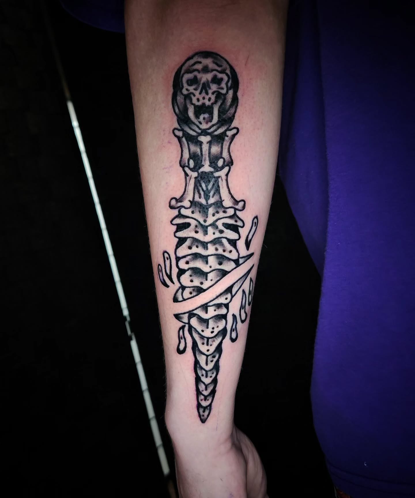 Tattoo by @celinaward — black_and_grey