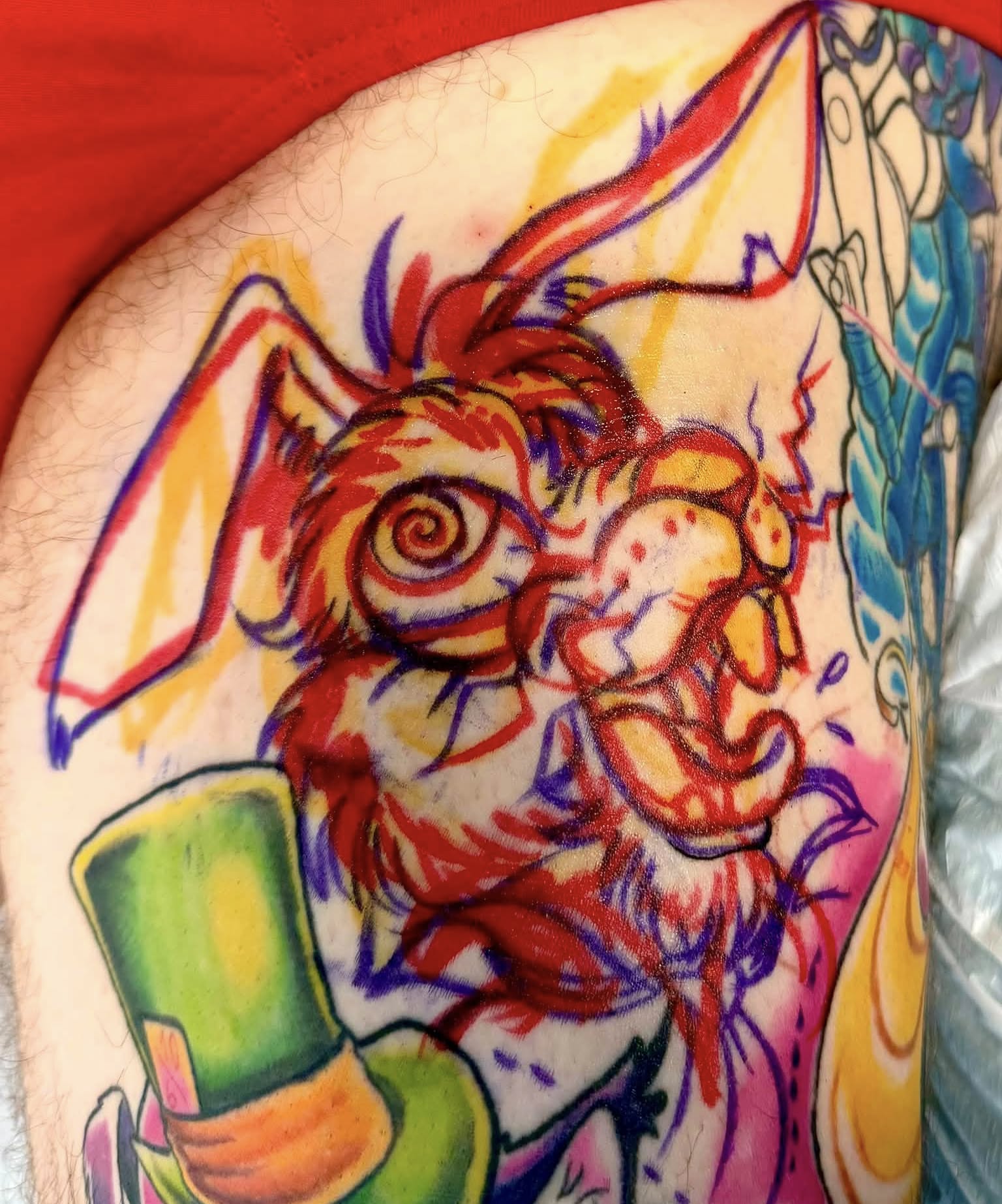 Tattoo by @moon_lit_tattoos — new_school, surrealism