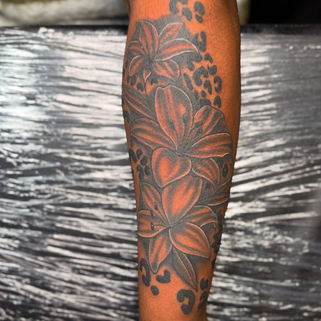 Tattoo by @ink_by_tyga — black_and_grey