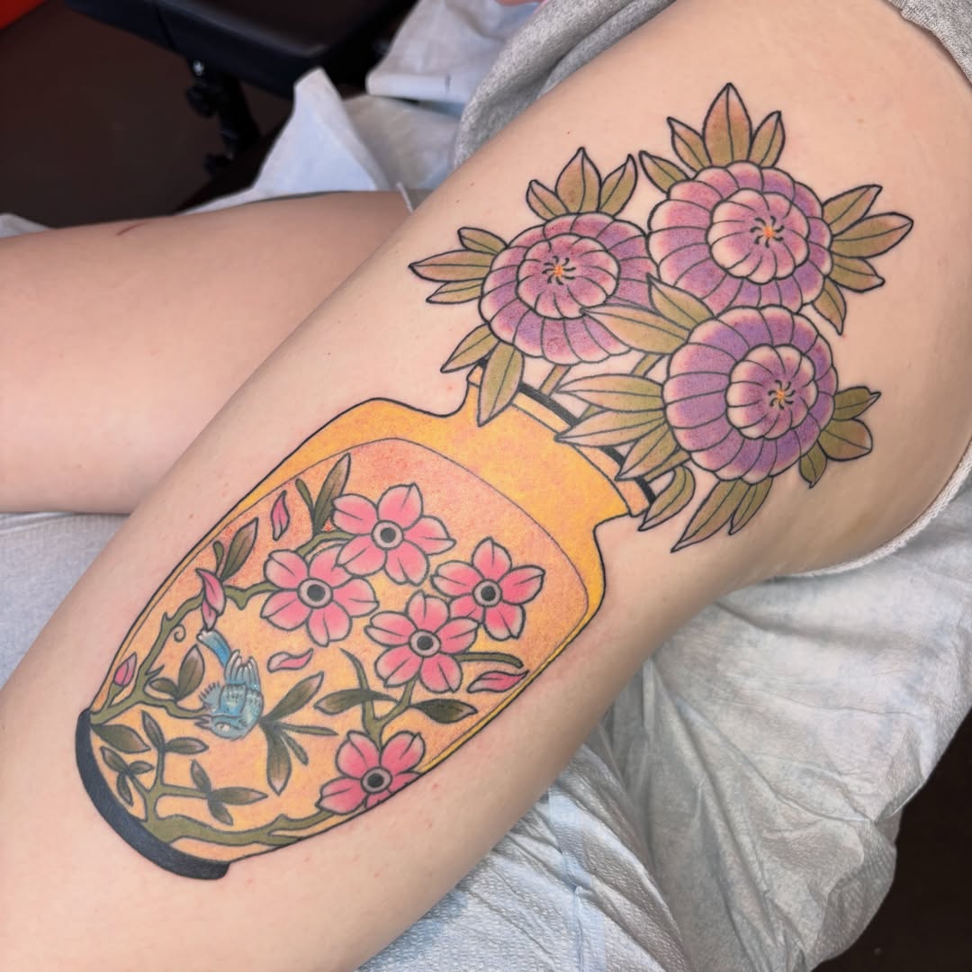 Tattoo by @manicpixietattoos — american_traditional