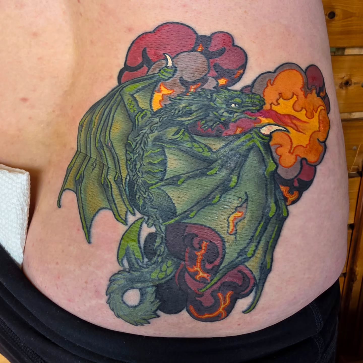 Tattoo by @the.morrioghain — american_traditional