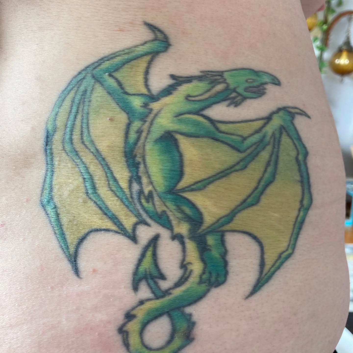 Tattoo by @the.morrioghain — dotwork