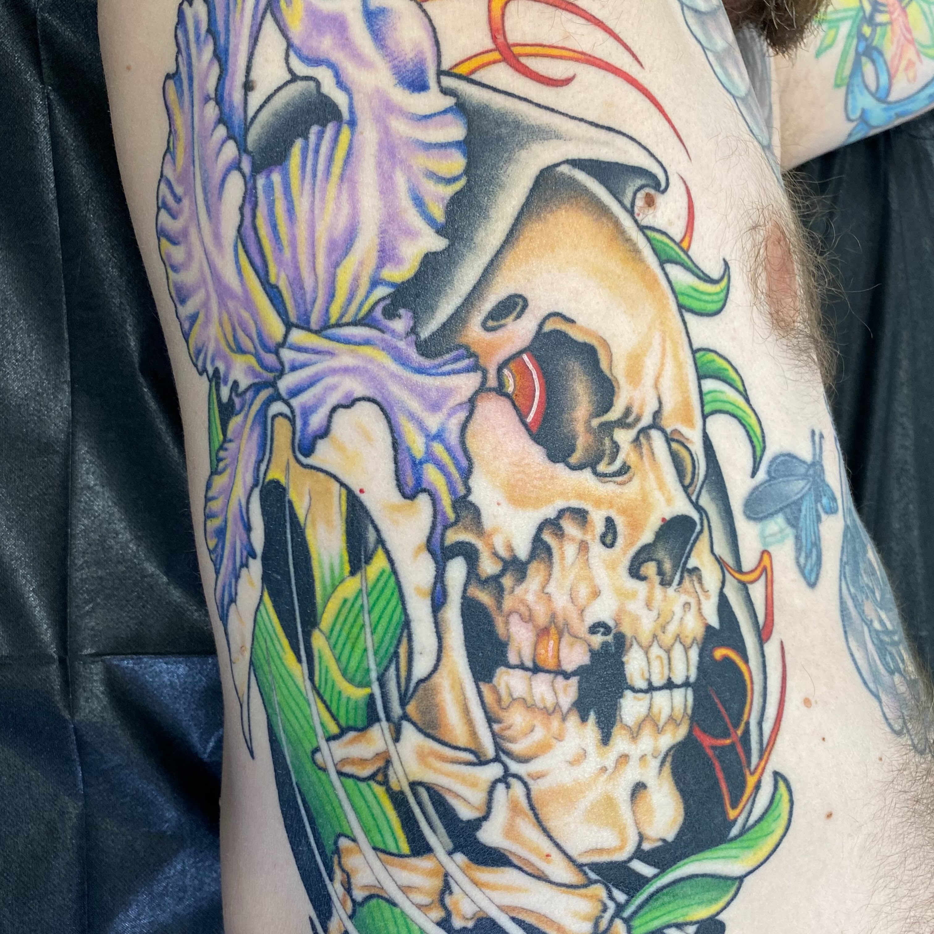 Tattoo by @grumpyoldmantattoos — american_traditional, realism