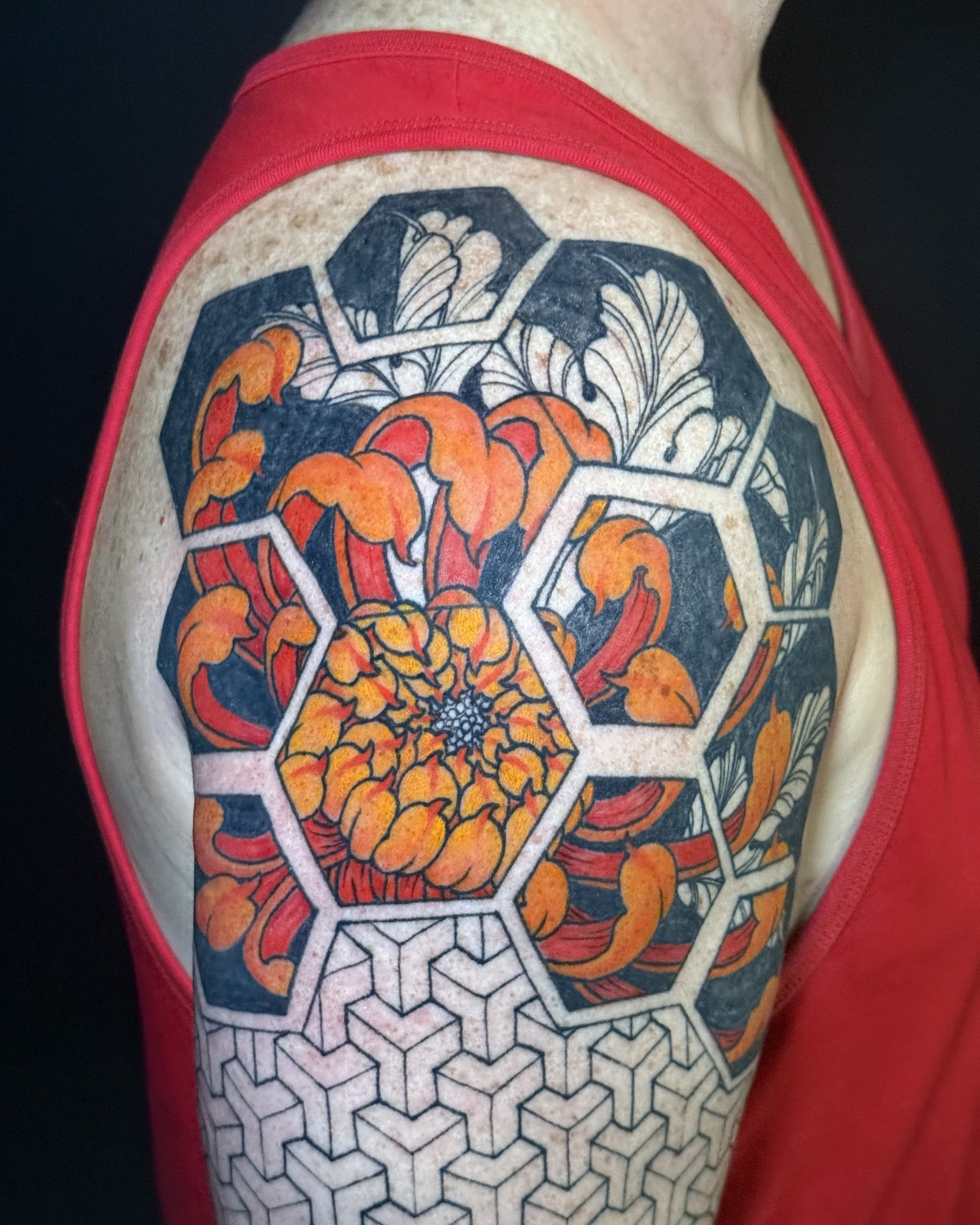 Tattoo by @tattoos_by_cat — geometric, ornamental