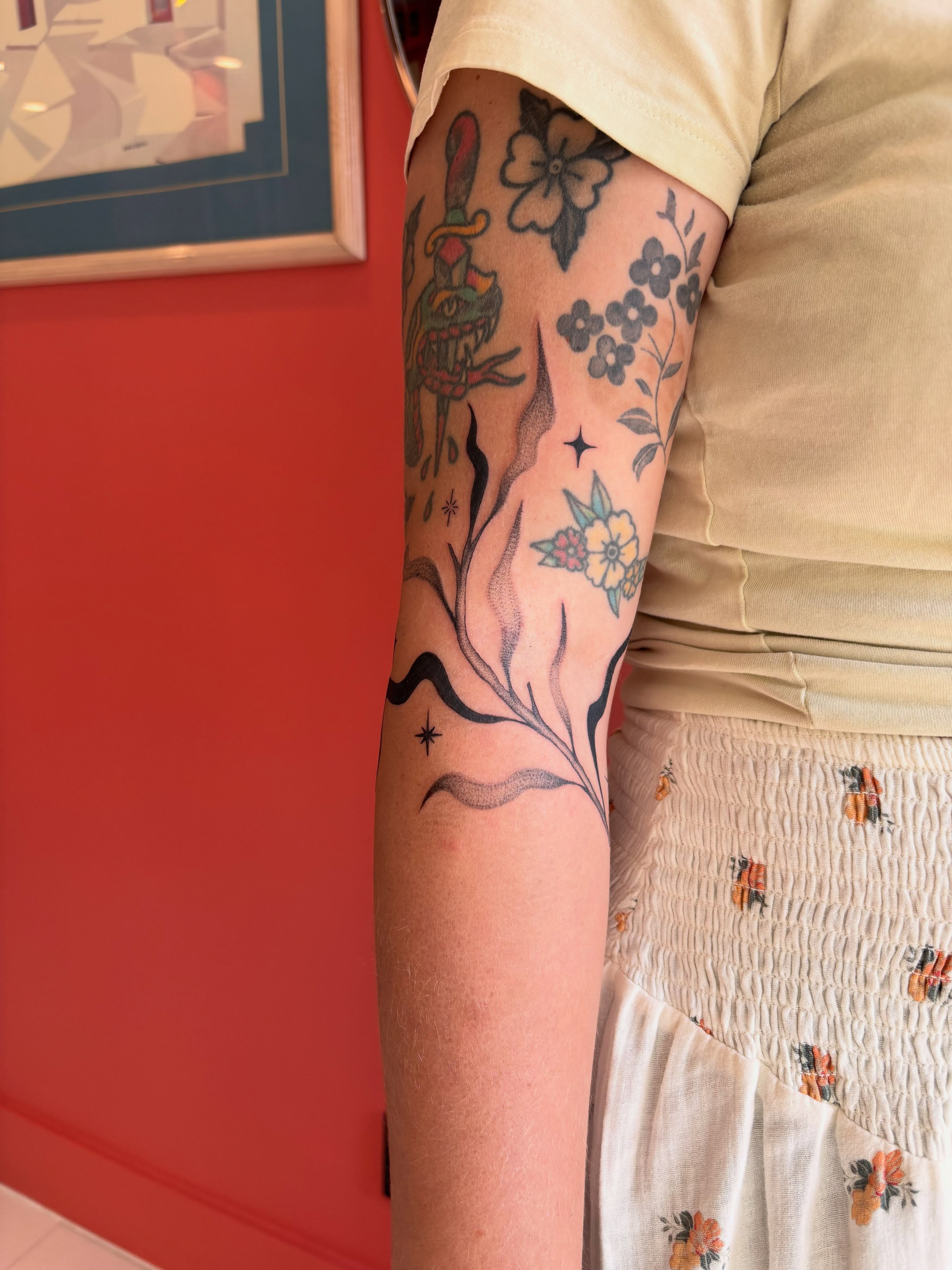 Tattoo by @tattoos4freaks — neo_traditional, dotwork