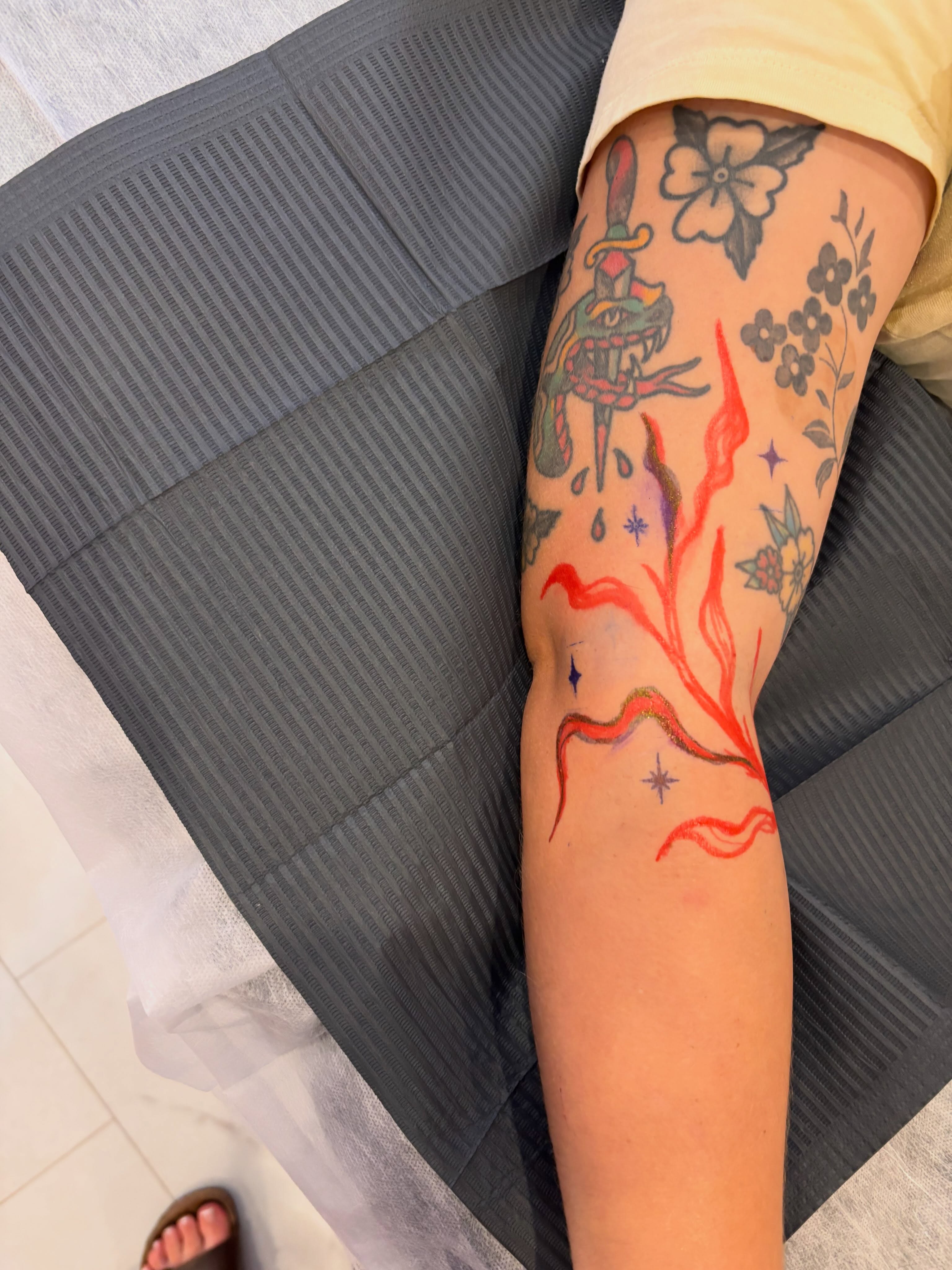 Tattoo by @tattoos4freaks — neo_traditional, dotwork