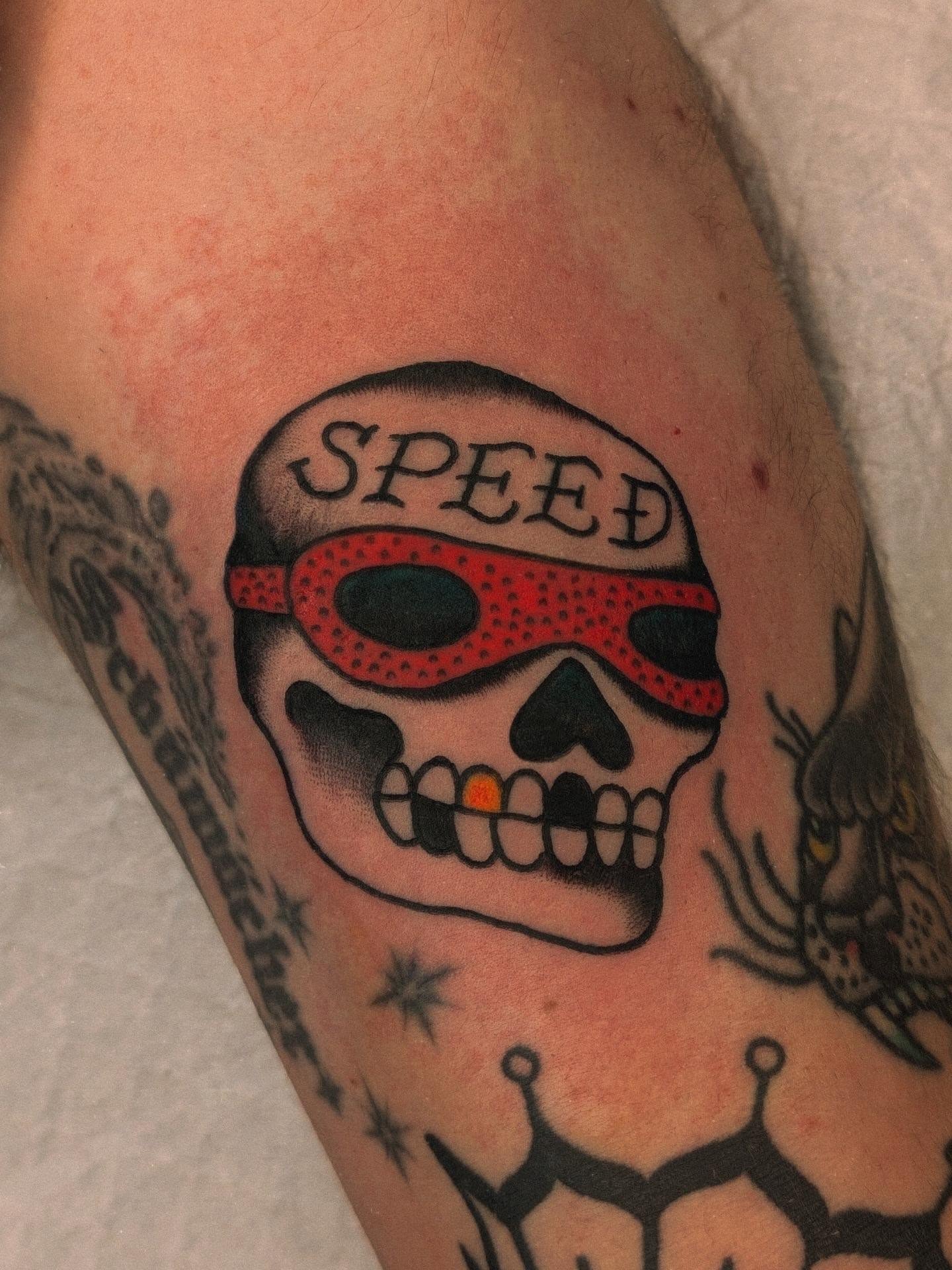 Tattoo by @sinisterspud — american_traditional