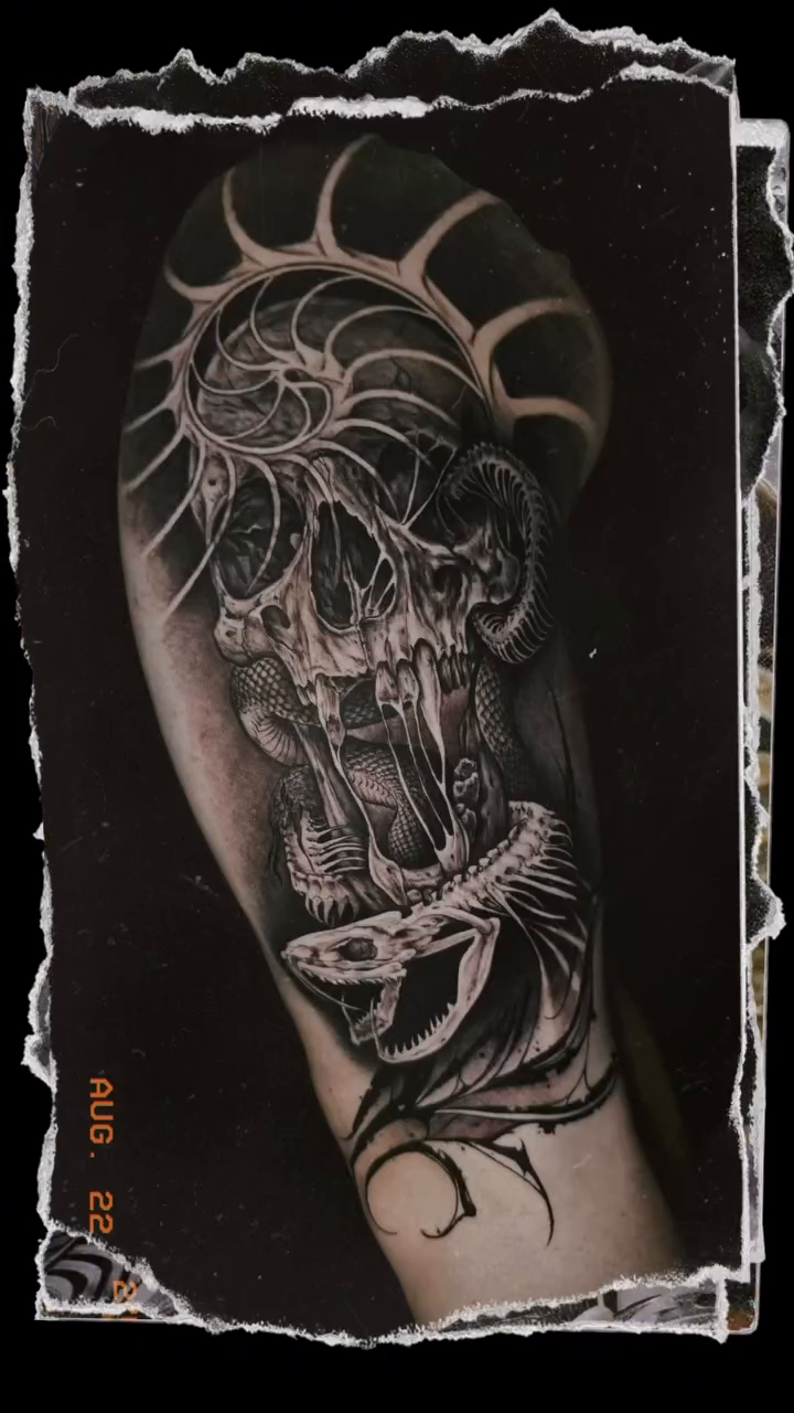 Tattoo by @shanesmith_ink — black_and_grey, realism