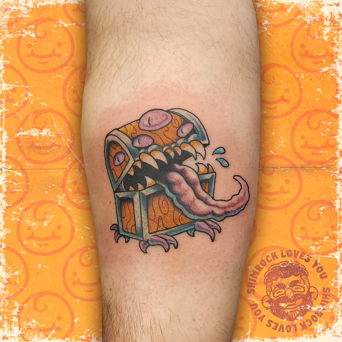 Tattoo by @shimrocklovesyou — new_school, dotwork