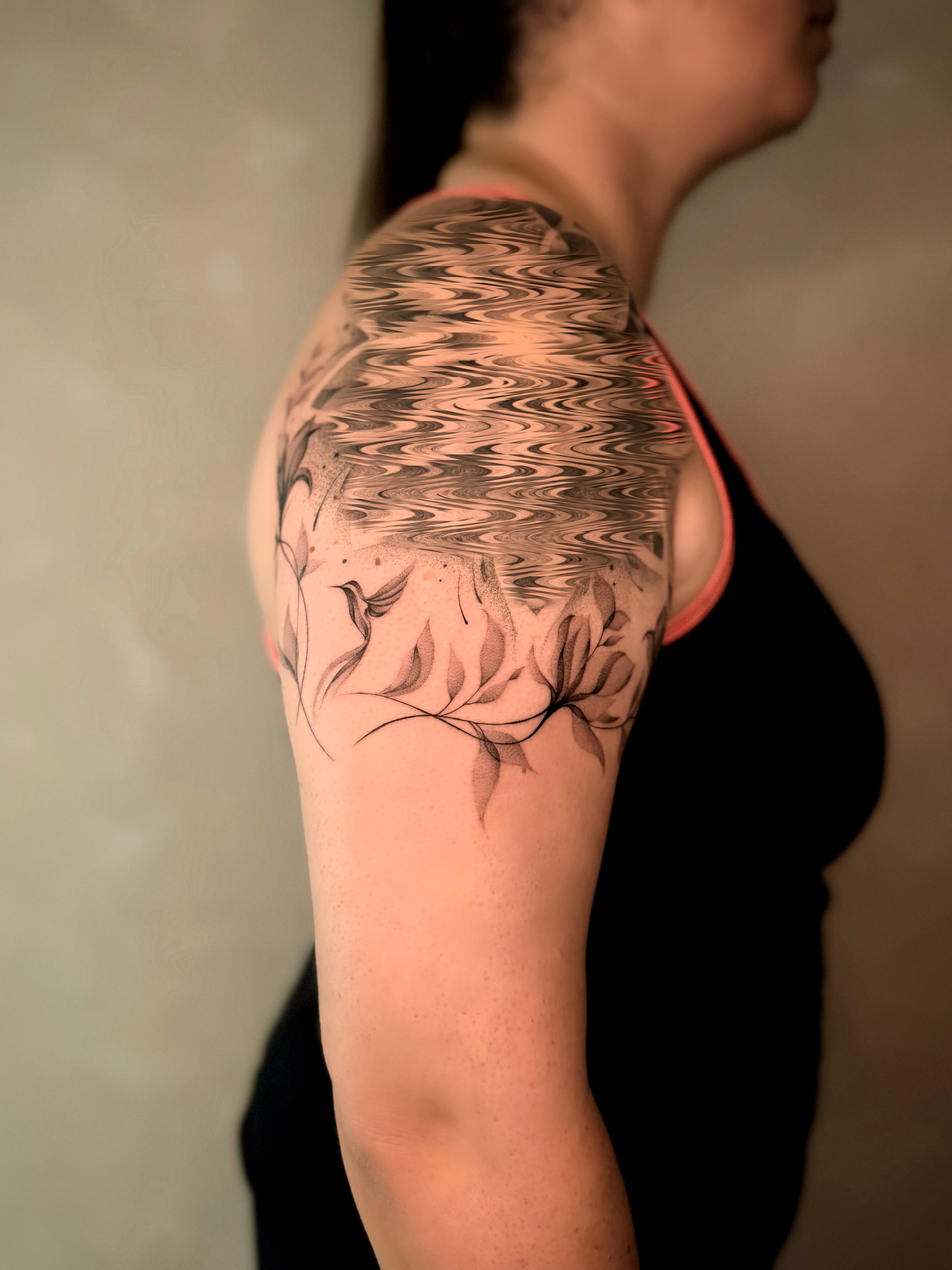 Tattoo by @tattooer_nick — black_and_grey, geometric