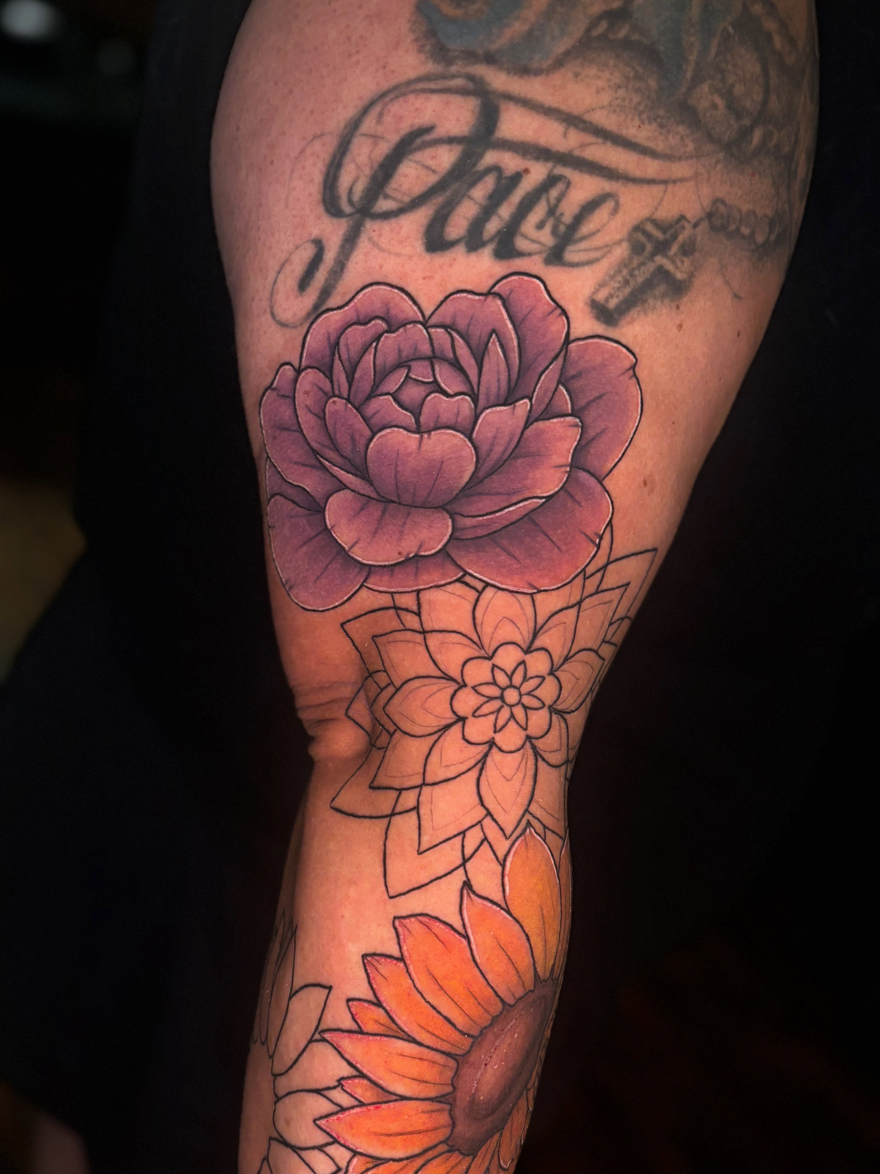 Tattoo by @tattoosbyjonb — realism, geometric