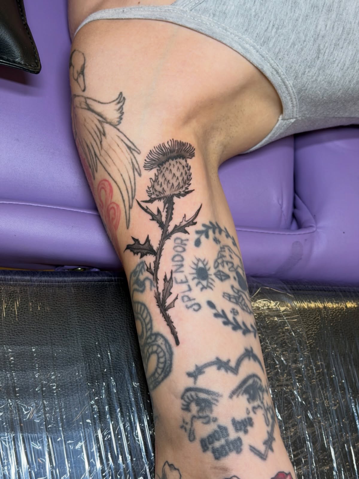 Tattoo by @_fergie_ferg — black_and_grey