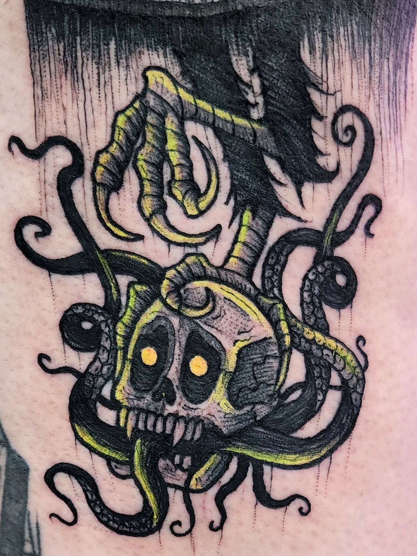 Tattoo by @george_labrada — dark_realism, neo_traditional