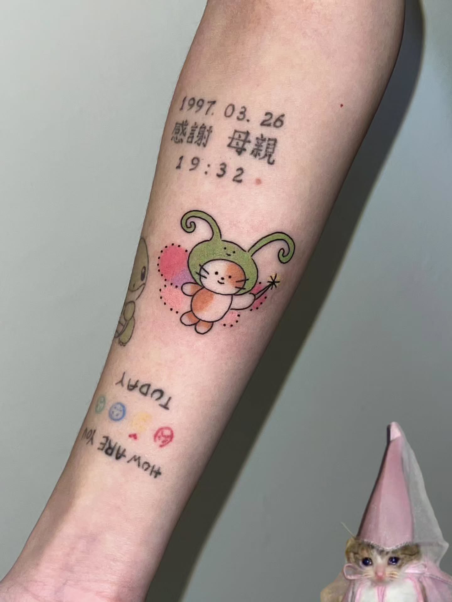 Tattoo by @piggy_boogy — dotwork