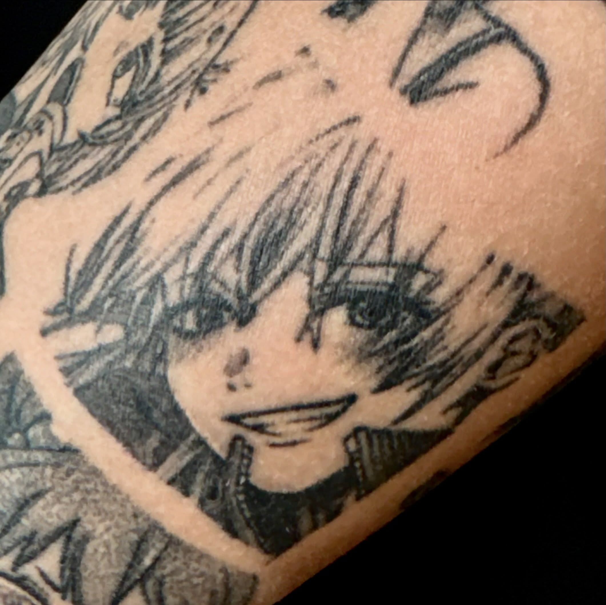 Tattoo by @tattooist_culp — anime