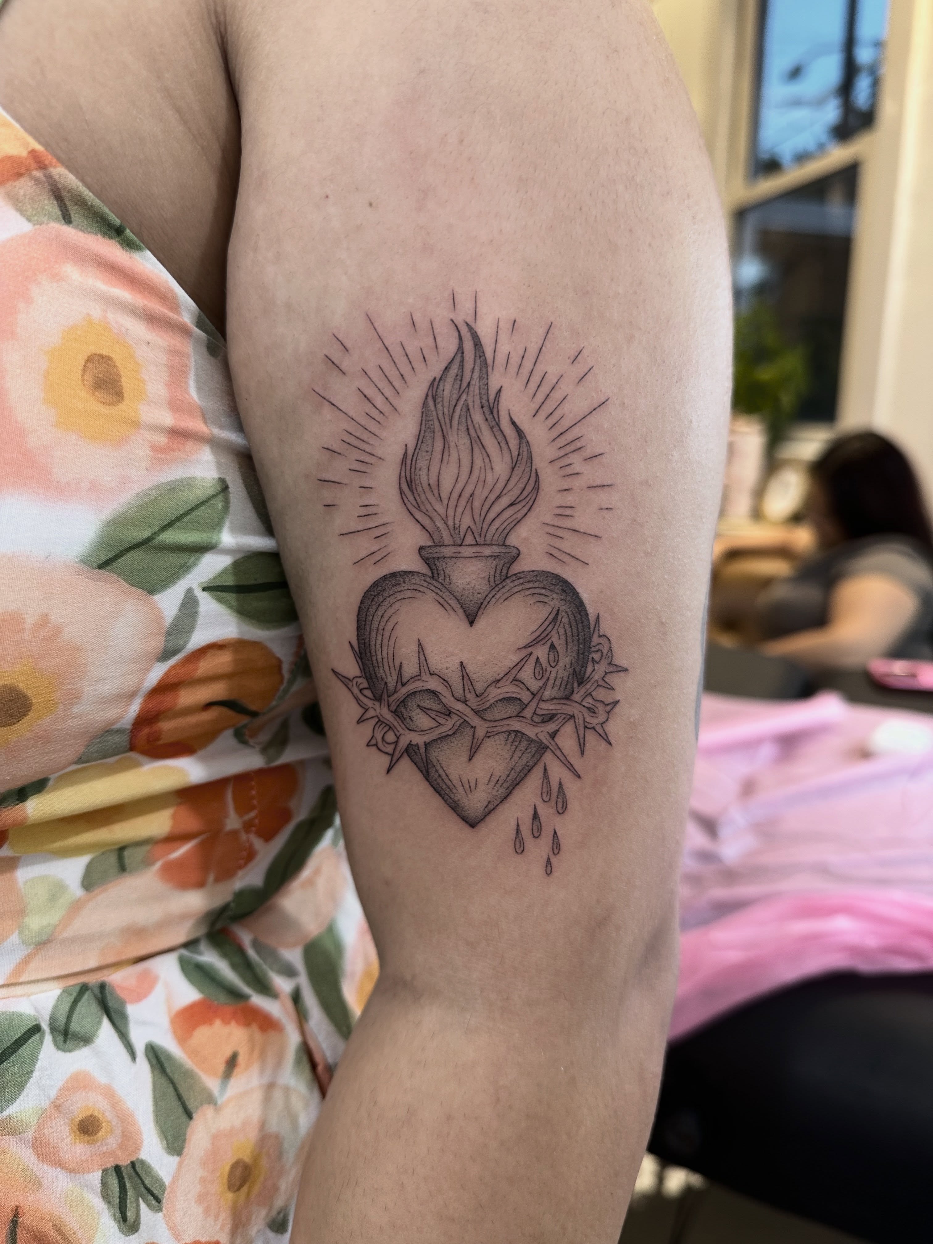 Tattoo by @seanharringtontattoo β black_and_grey