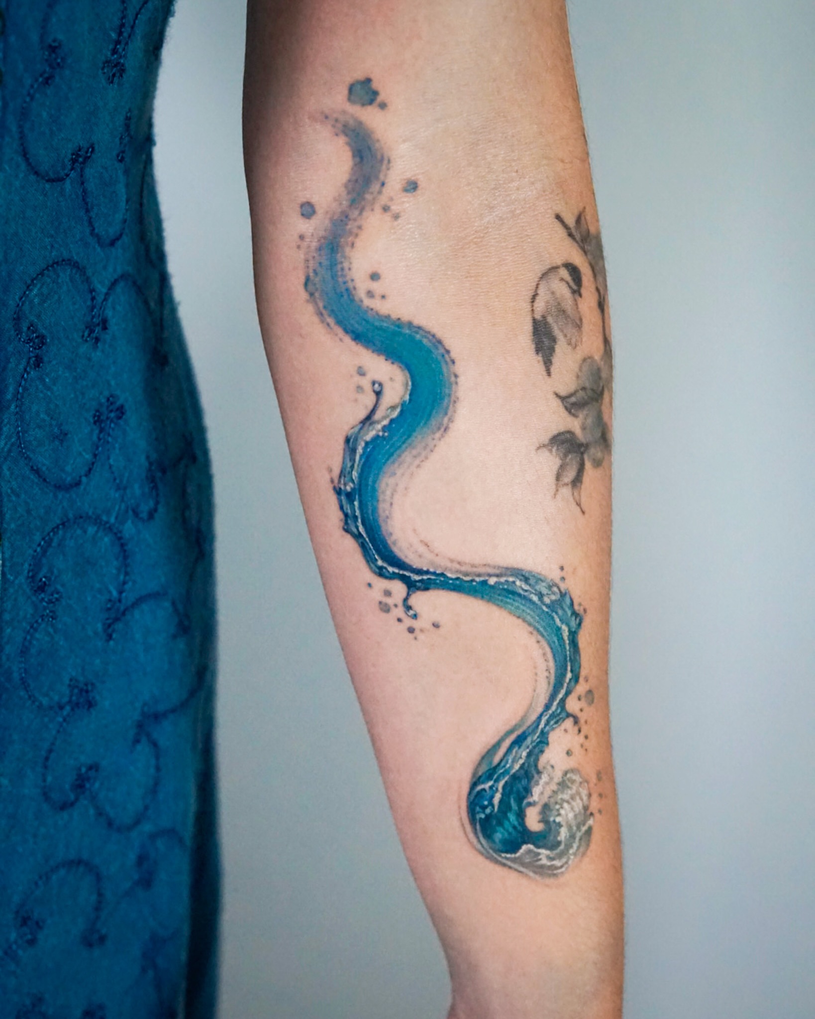 Tattoo by @gemma_tattooer — dotwork, realism