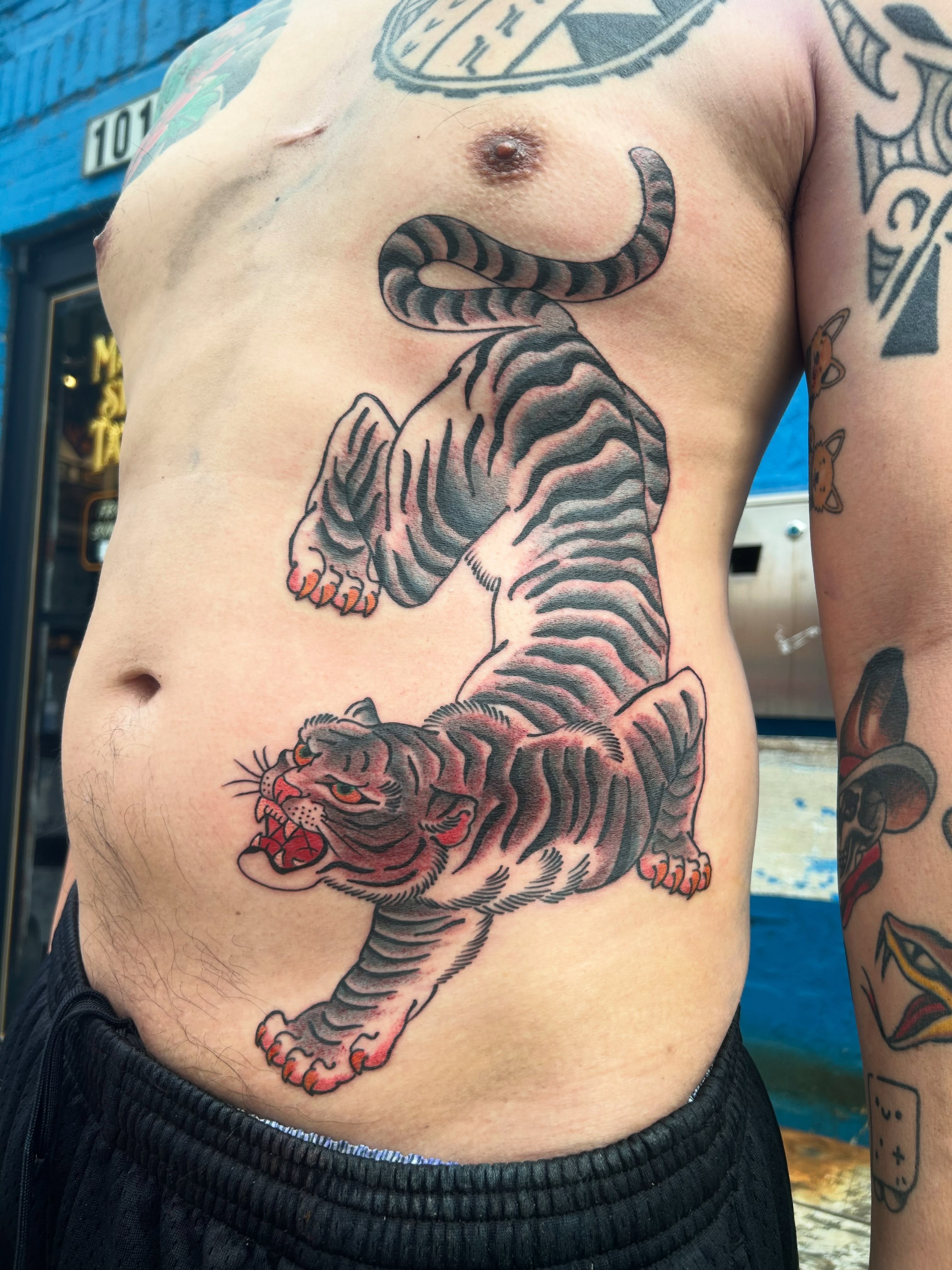 Tattoo by @scabtender — american_traditional
