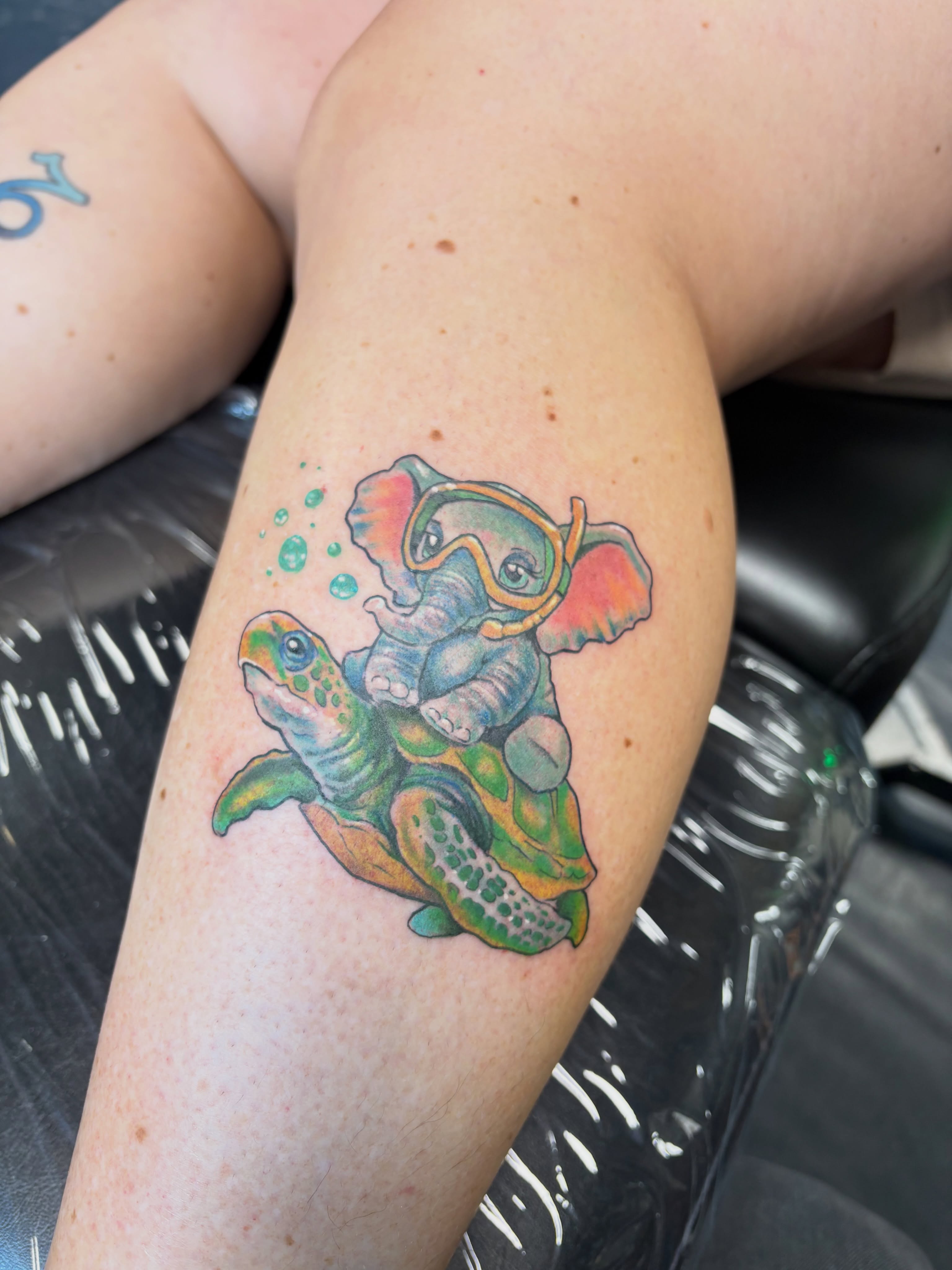 Tattoo by @zackloscar β new_school, watercolor