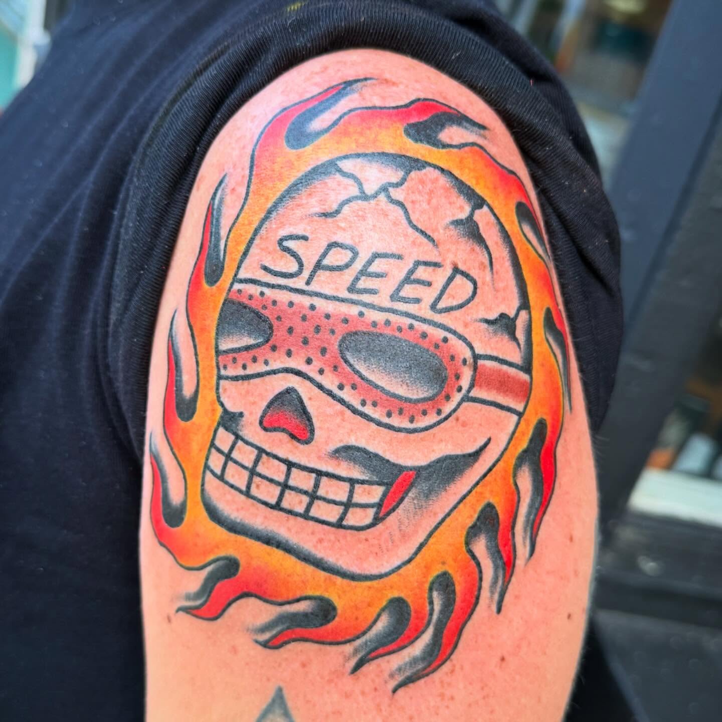 Tattoo by @zachromantattoo — american_traditional