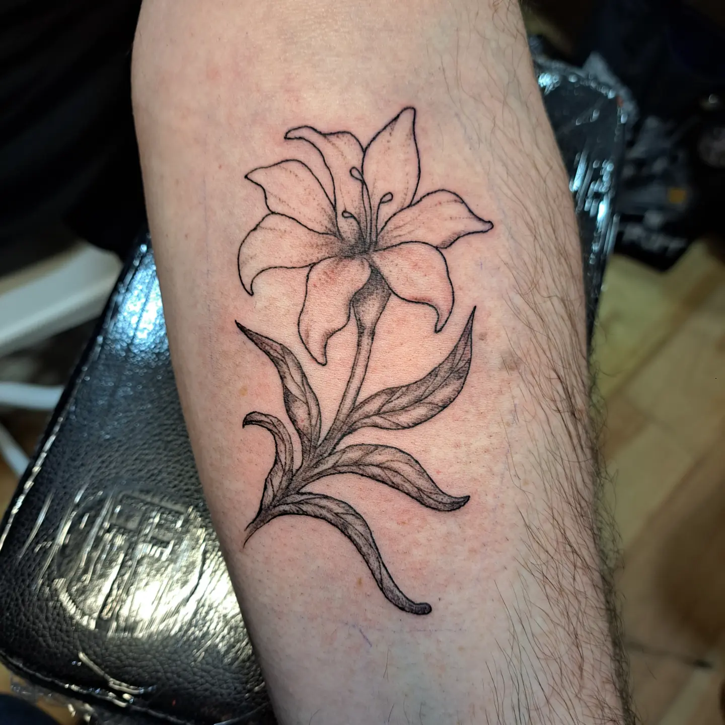 Tattoo by @_zzzava — black_and_grey